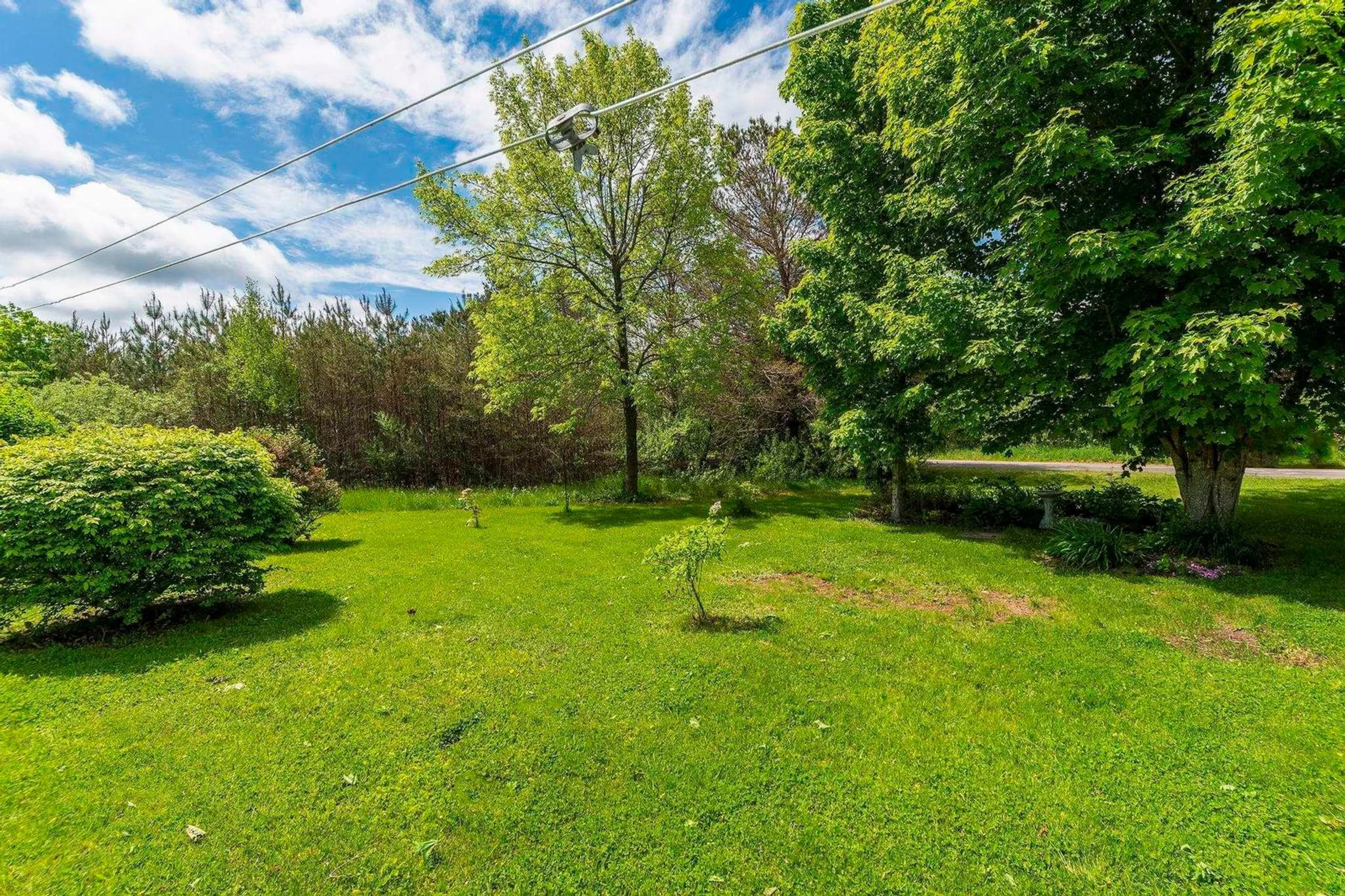 A pic from outside/outdoor area/front of a property/back of a property/a pic from drone, forest/trees view for 8770 Highway 201, Nictaux Nova Scotia B0S 1P0