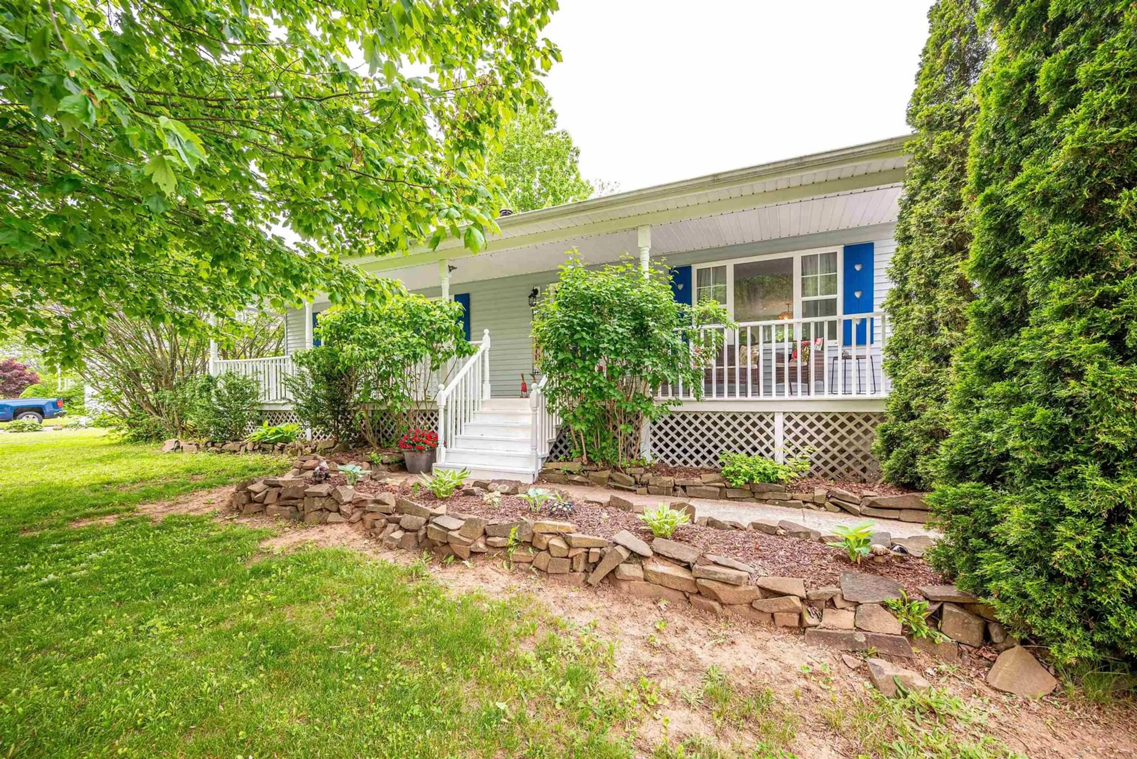 Home with vinyl exterior material, street for 93 Rivercrest Lane, Greenwood Nova Scotia B0P 1R0