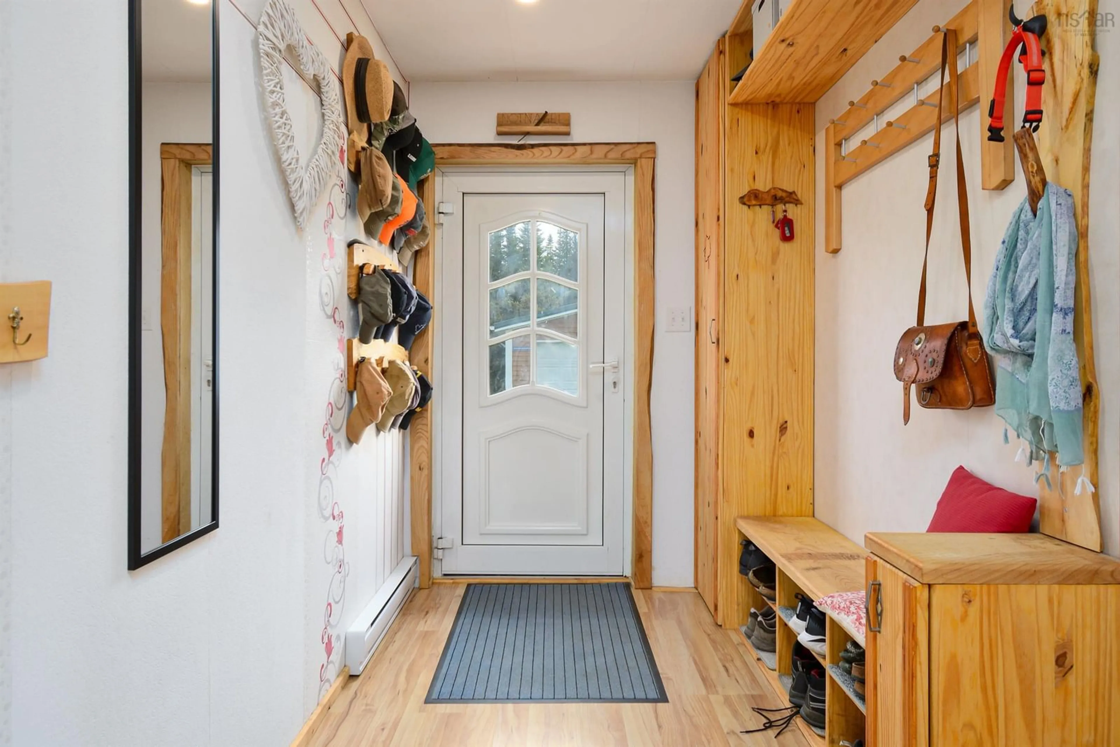 Indoor entryway for 60 West Side Grand River Rd, Grand River Nova Scotia B0E 1M0