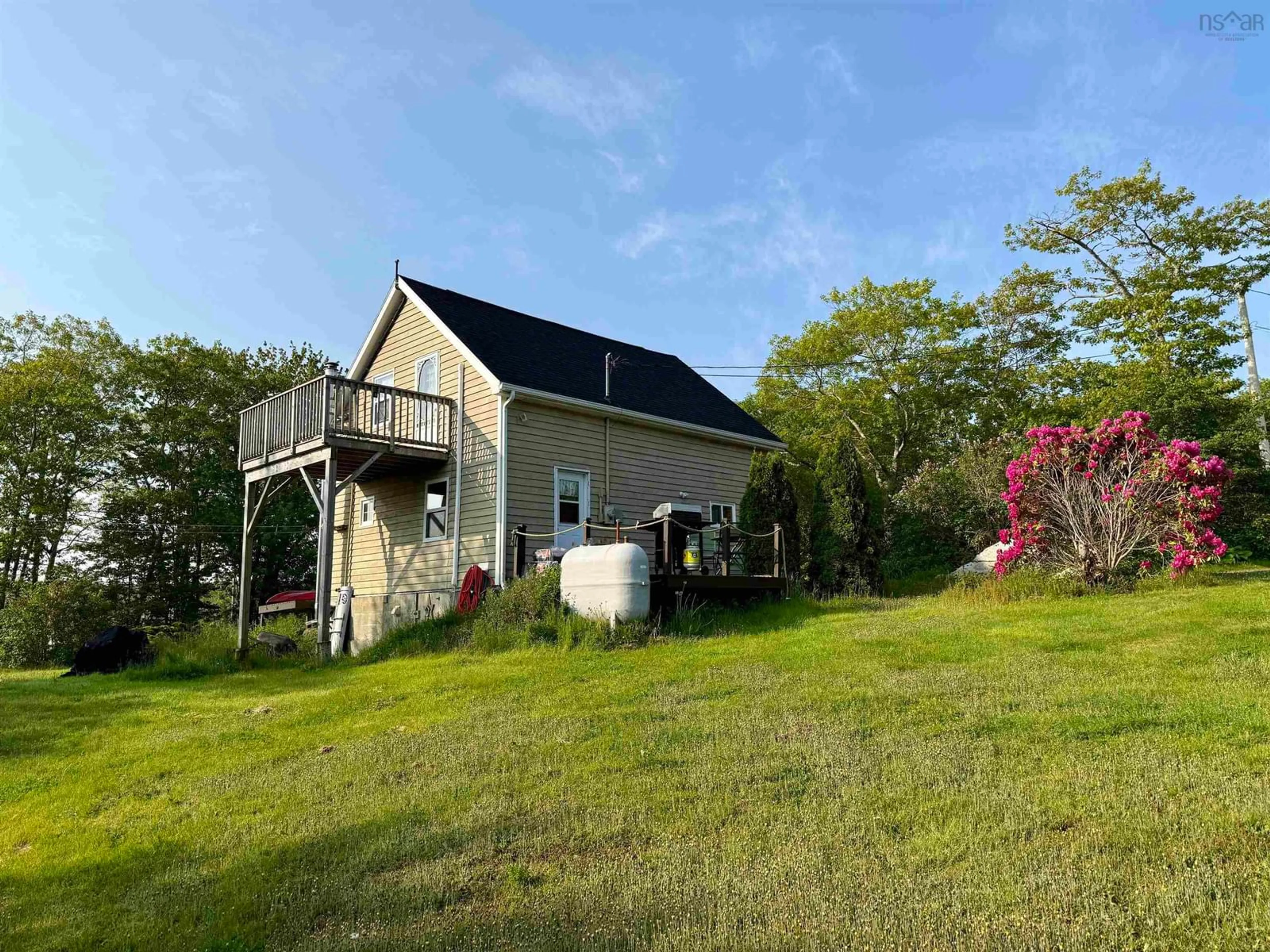 A pic from outside/outdoor area/front of a property/back of a property/a pic from drone, unknown for 911 Central Port Mouton Rd, South West Port Mouton Nova Scotia B0T 1T0