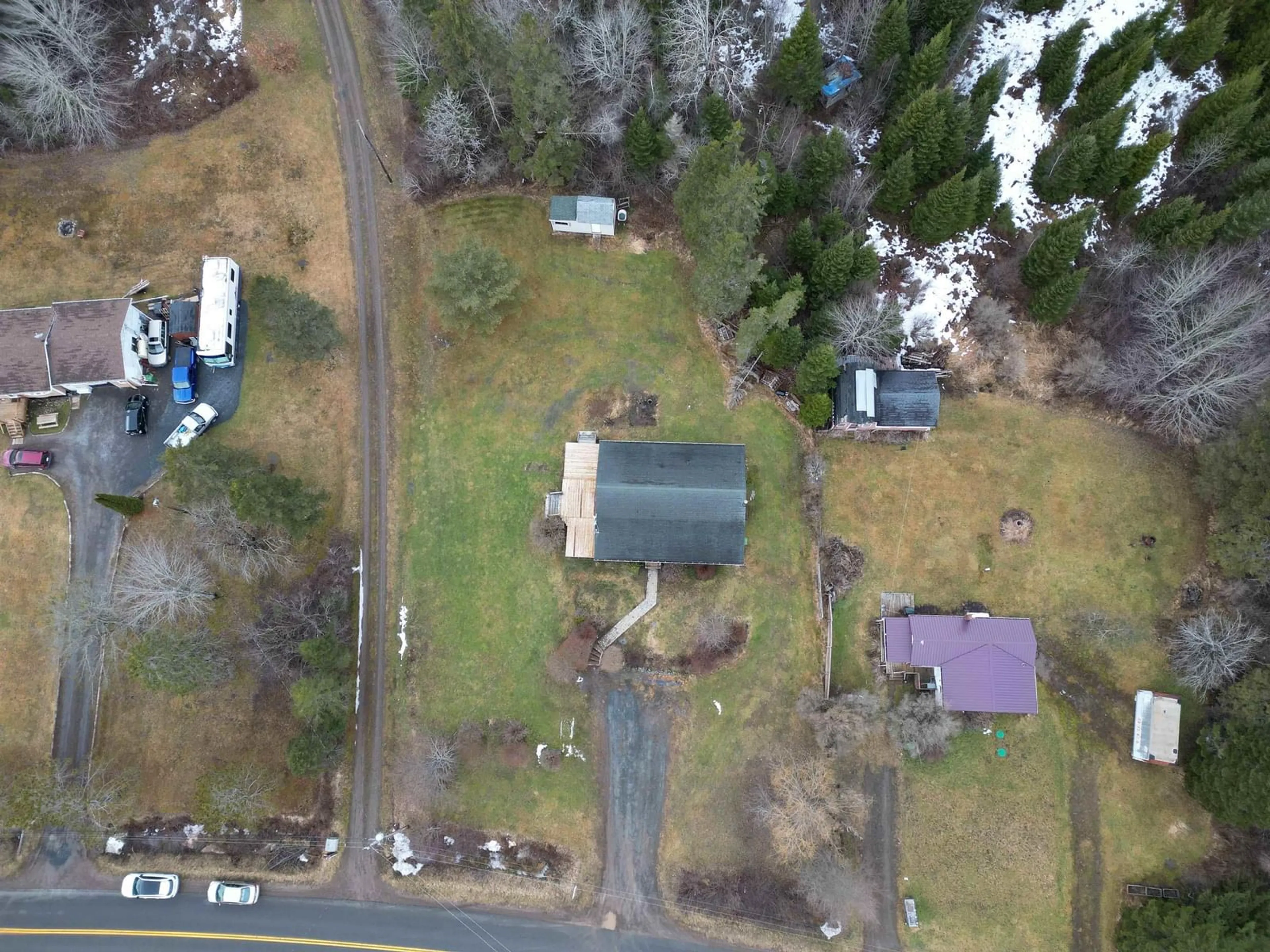 A pic from outside/outdoor area/front of a property/back of a property/a pic from drone, unknown for 356 Shortts Lake West Rd, Shortts Lake Nova Scotia B0N 1C0