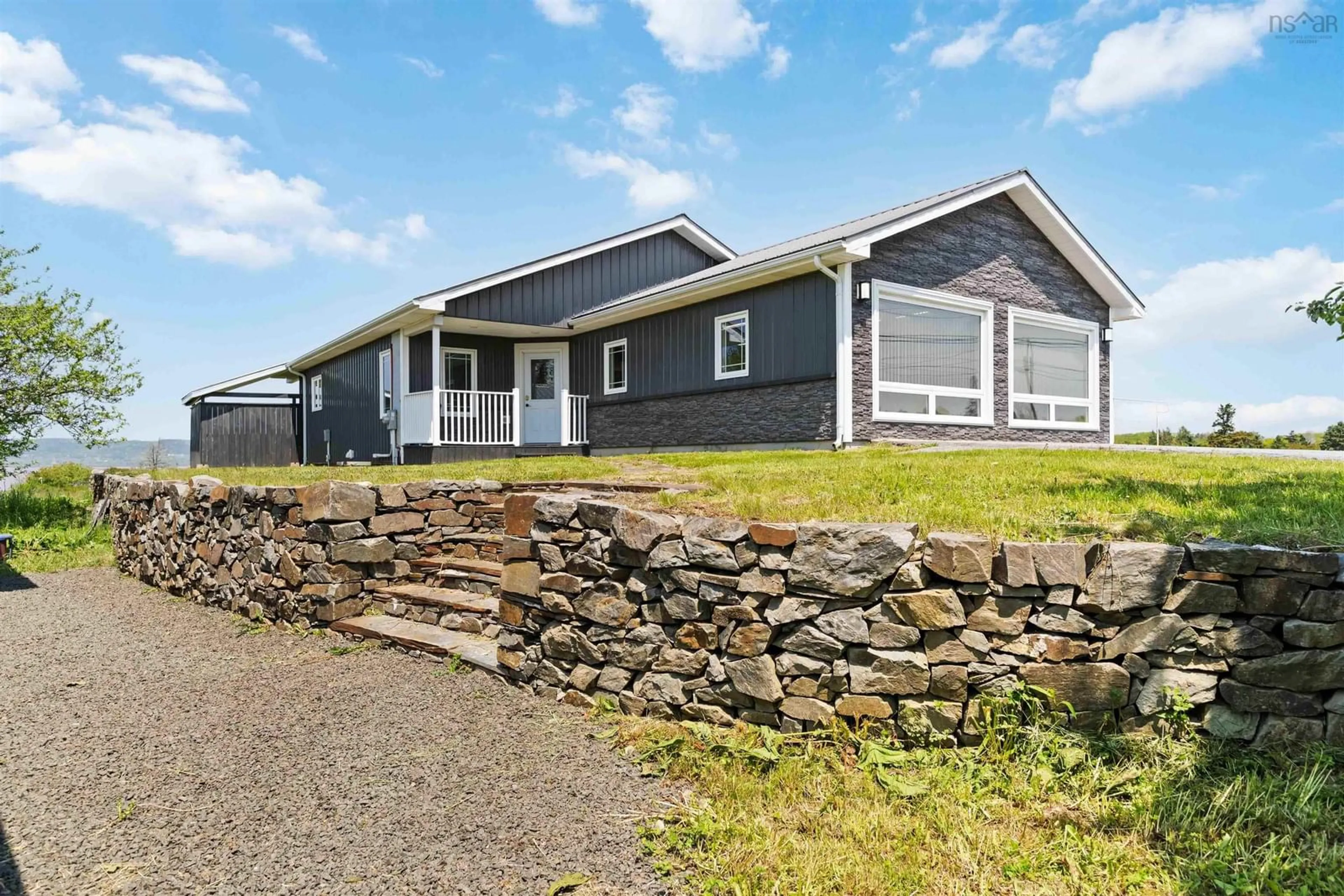 A pic from outside/outdoor area/front of a property/back of a property/a pic from drone, building for 8779 Highway 101, Brighton Nova Scotia B0V 1A0