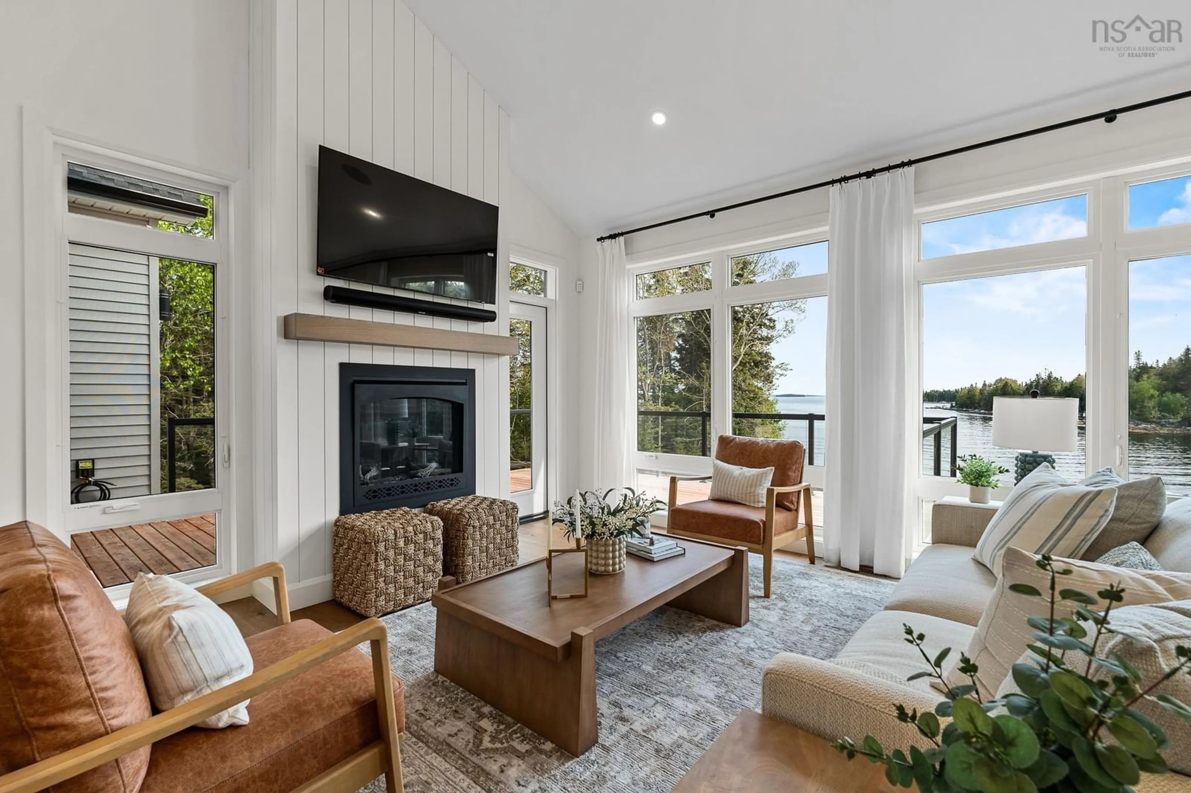 Living room with furniture, unknown for 2249 Highway 3, East River Nova Scotia B0J 1J0