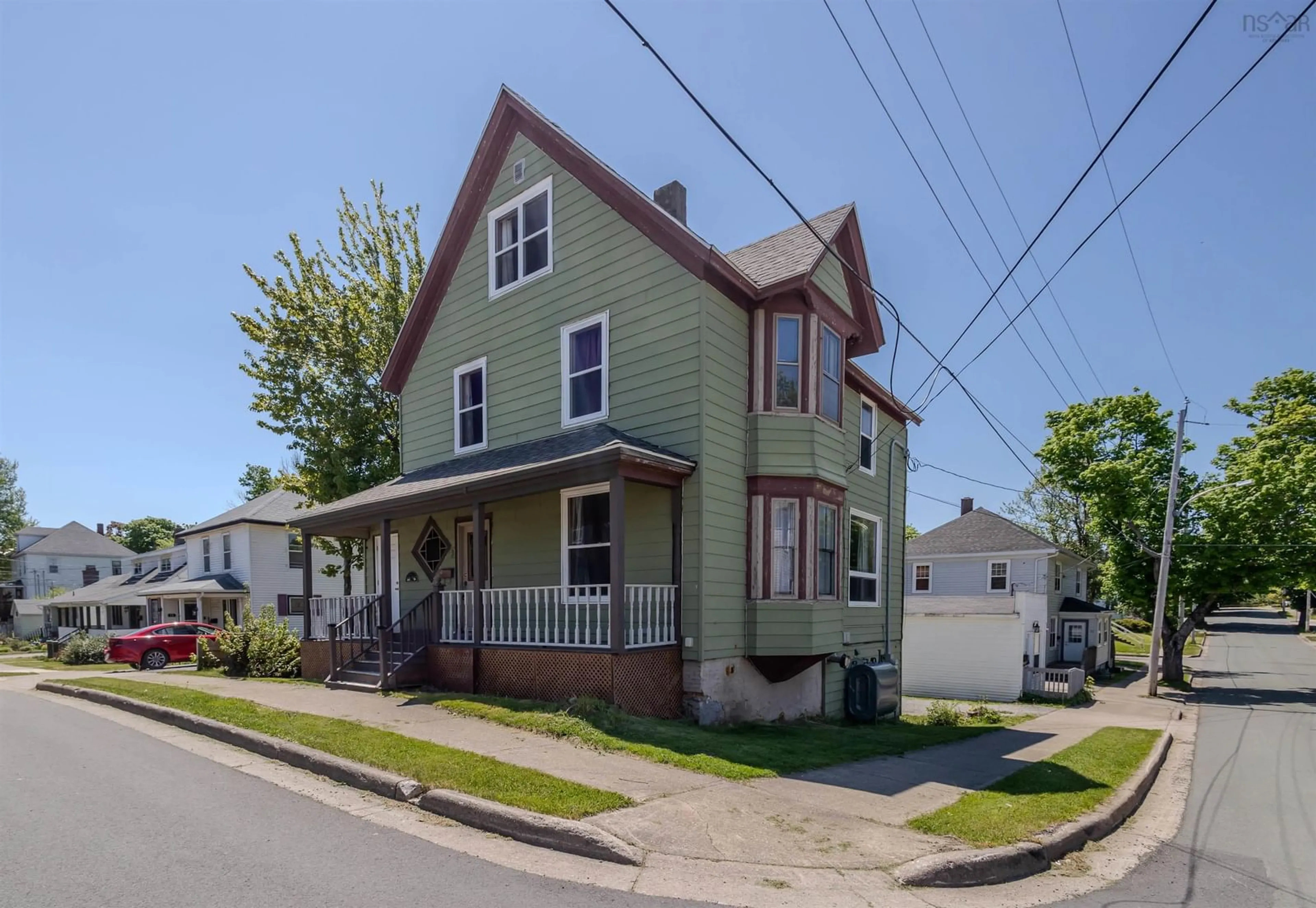 Home with vinyl exterior material, street for 2 Ingoville St, Sydney Nova Scotia B1S 2S9