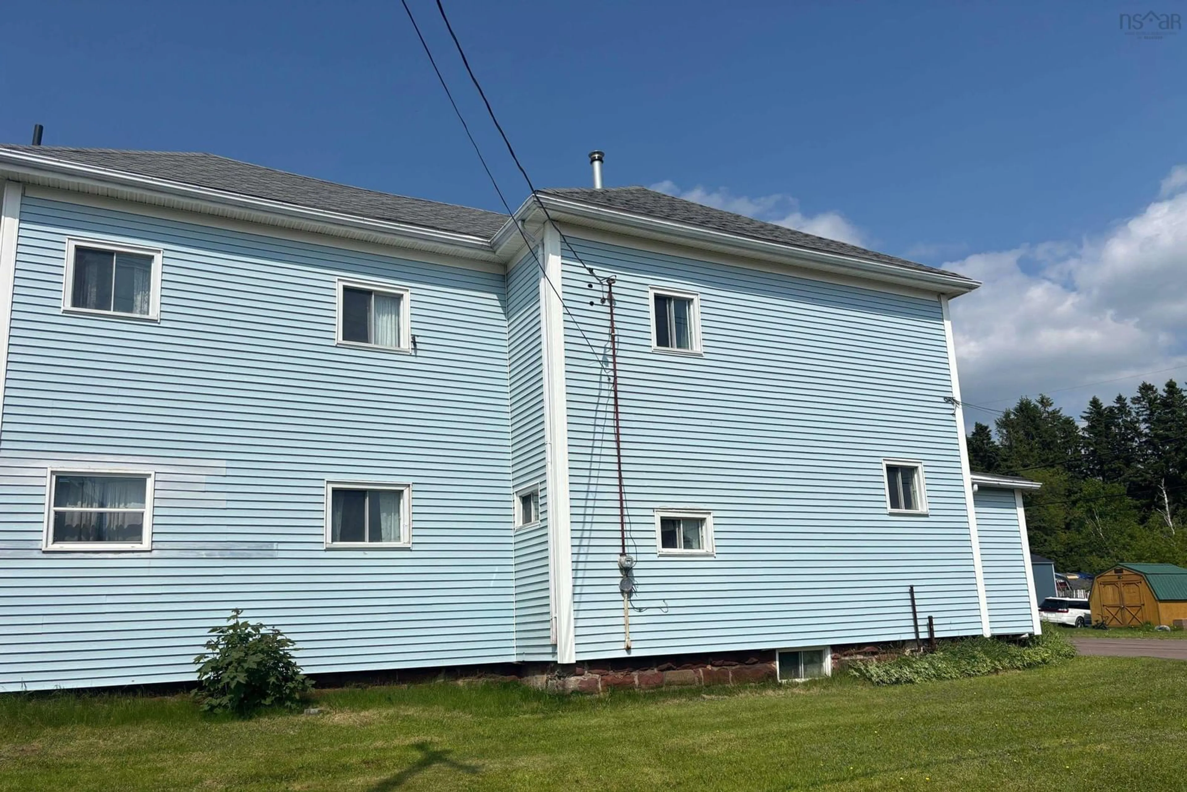 Home with vinyl exterior material, building for 13 Erncliffe St, Amherst Nova Scotia B4H 1A7