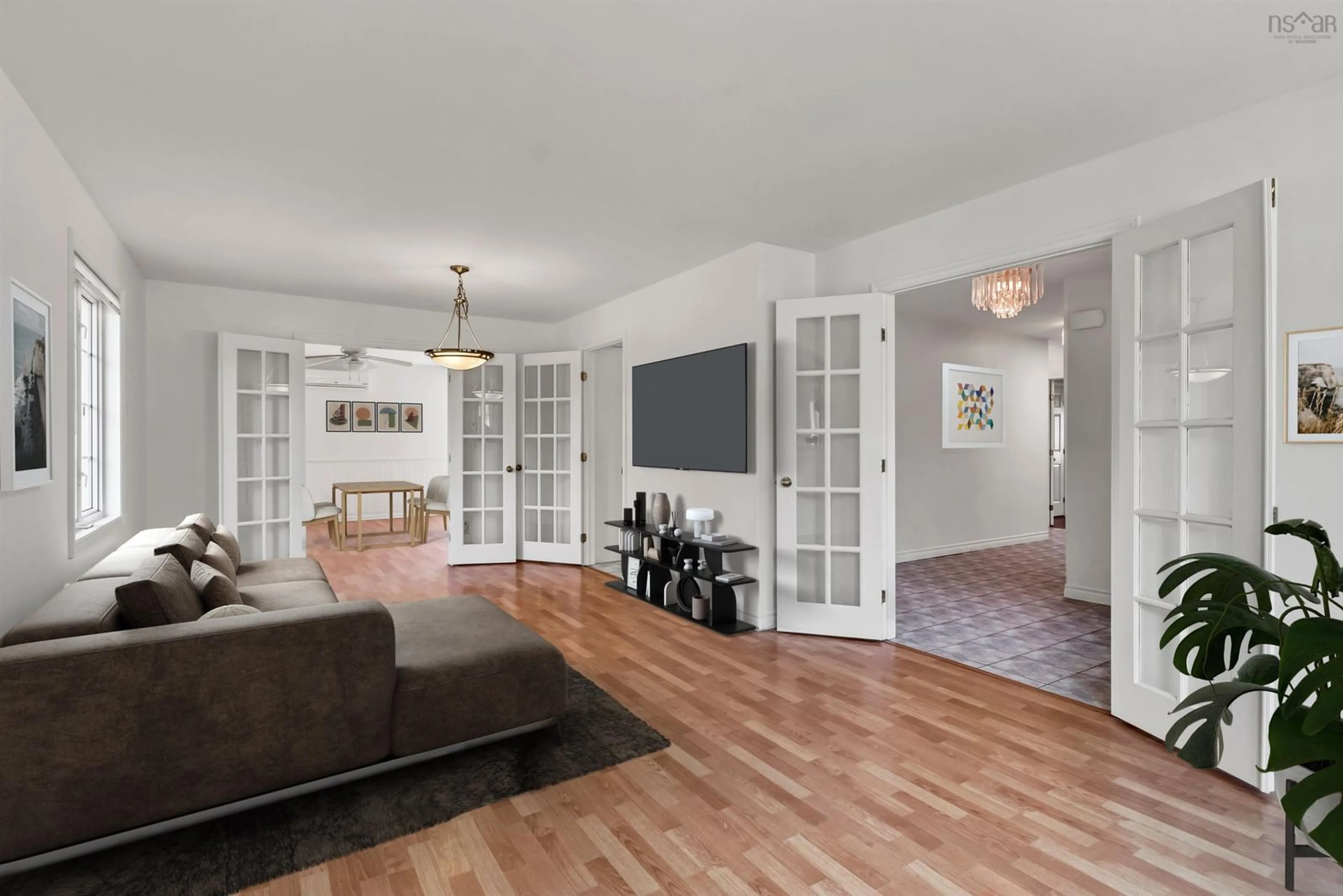 Living room with furniture, unknown for 1 Princeton Lane, Dartmouth Nova Scotia B2W 6K4