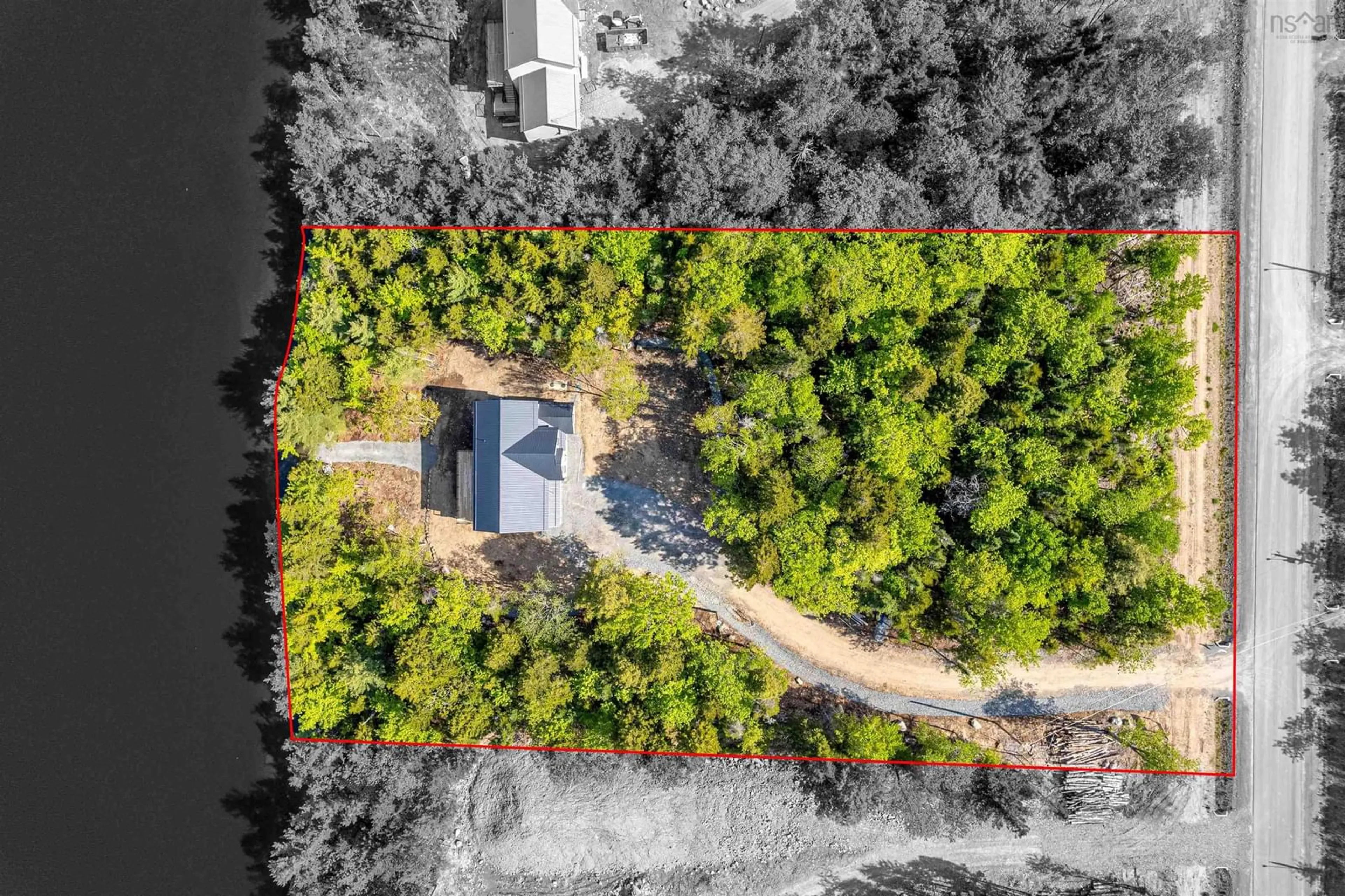 A pic from outside/outdoor area/front of a property/back of a property/a pic from drone, unknown for 103 Canoe Cres, Hammonds Plains Nova Scotia B4B 2P6