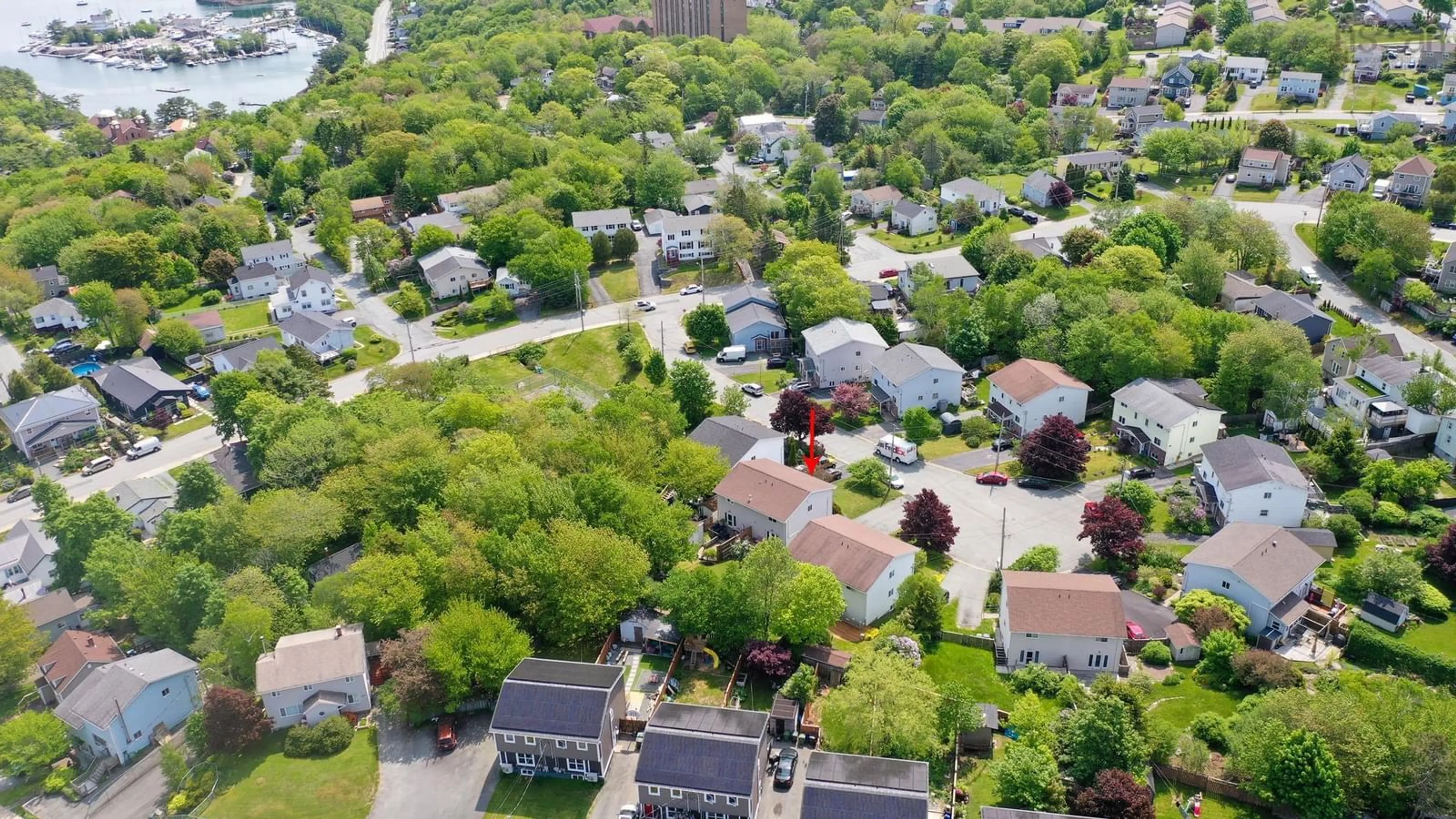 A pic from outside/outdoor area/front of a property/back of a property/a pic from drone, street for 17 Lanigan Crt, Halifax Nova Scotia B3N 3B1