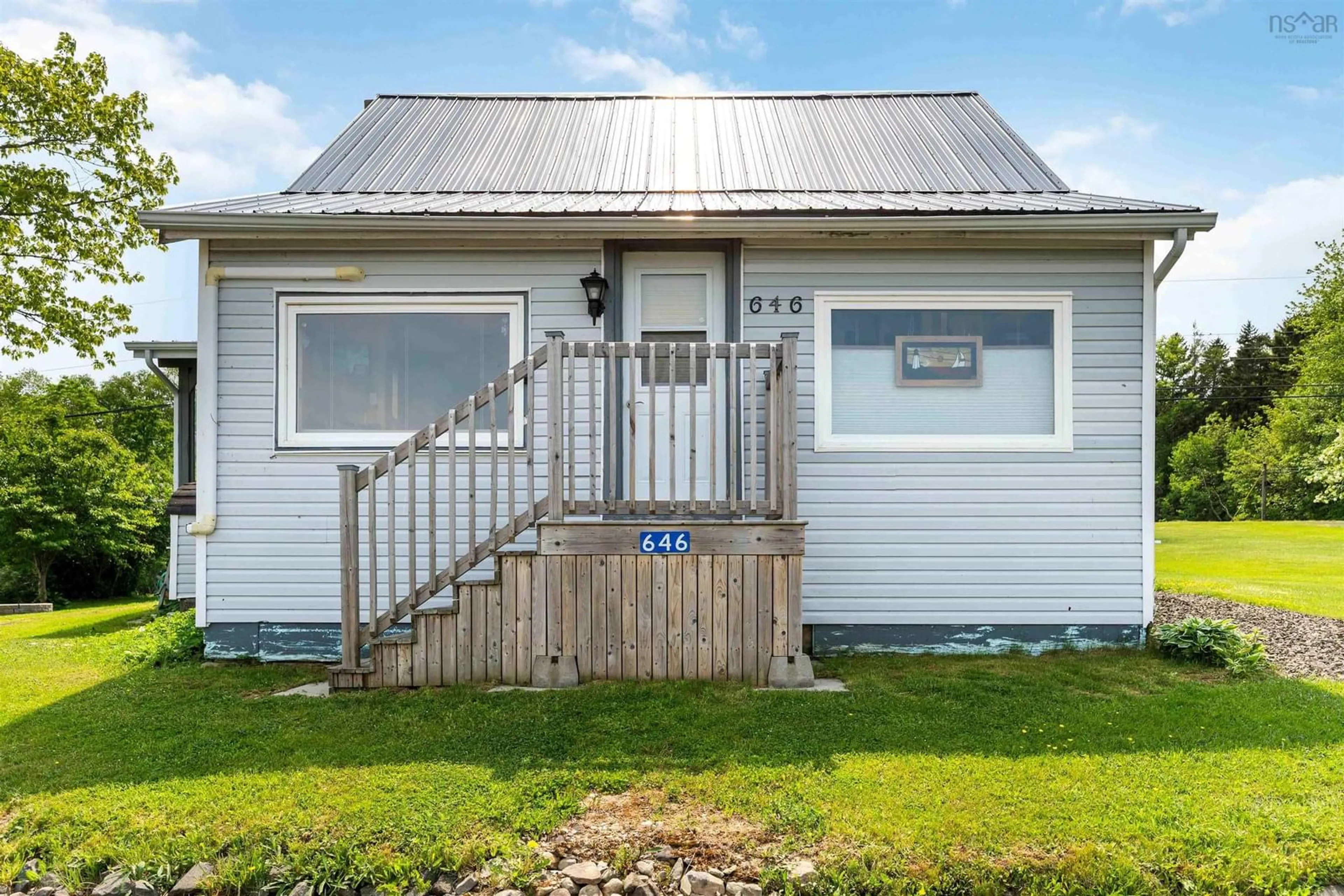 Home with vinyl exterior material, building for 646 French Rd, Plympton Station Nova Scotia B0W 2R0