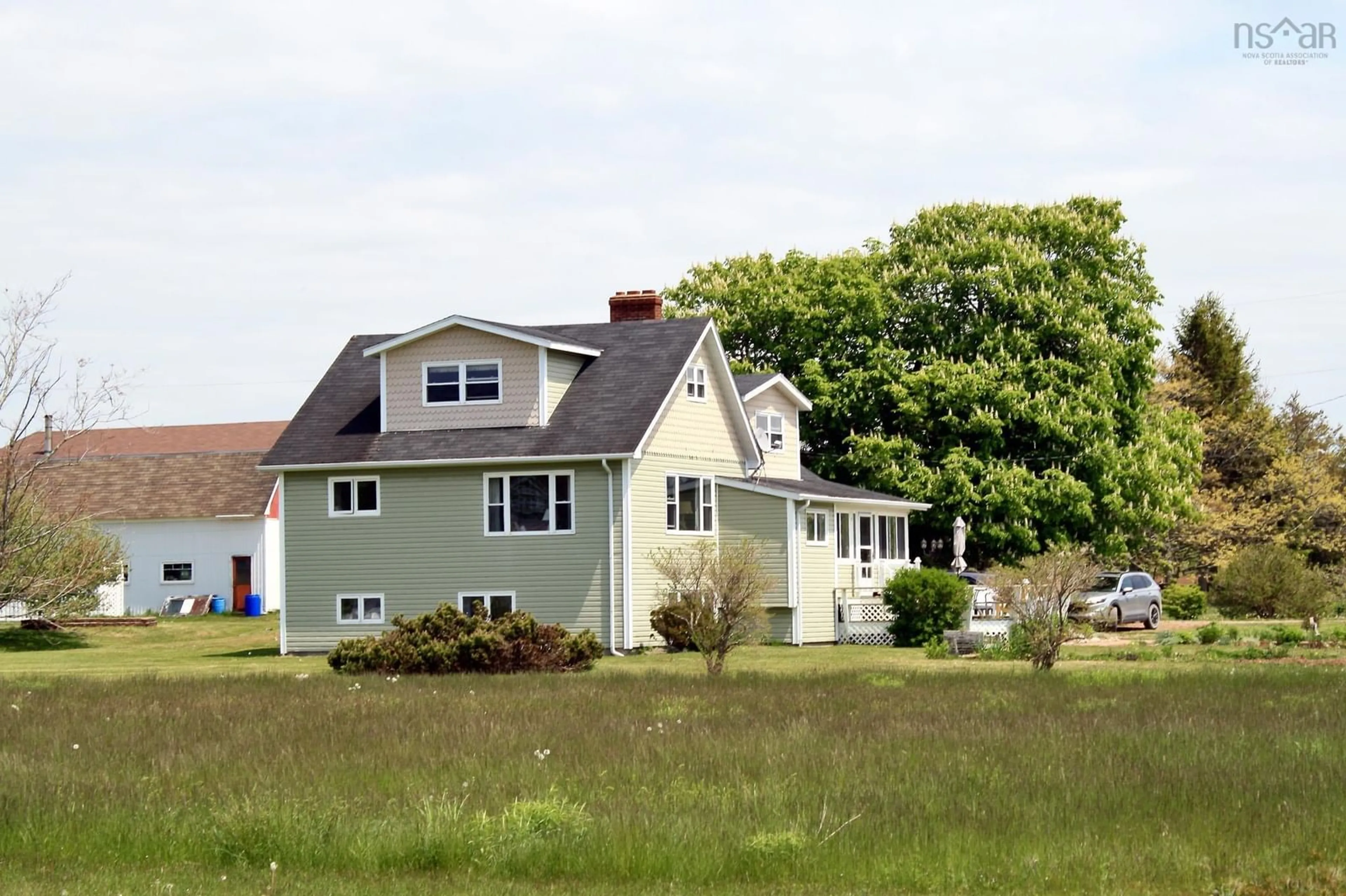 A pic from outside/outdoor area/front of a property/back of a property/a pic from drone, unknown for 11 Ells Lane, Advocate Harbour Nova Scotia B0M 1A0