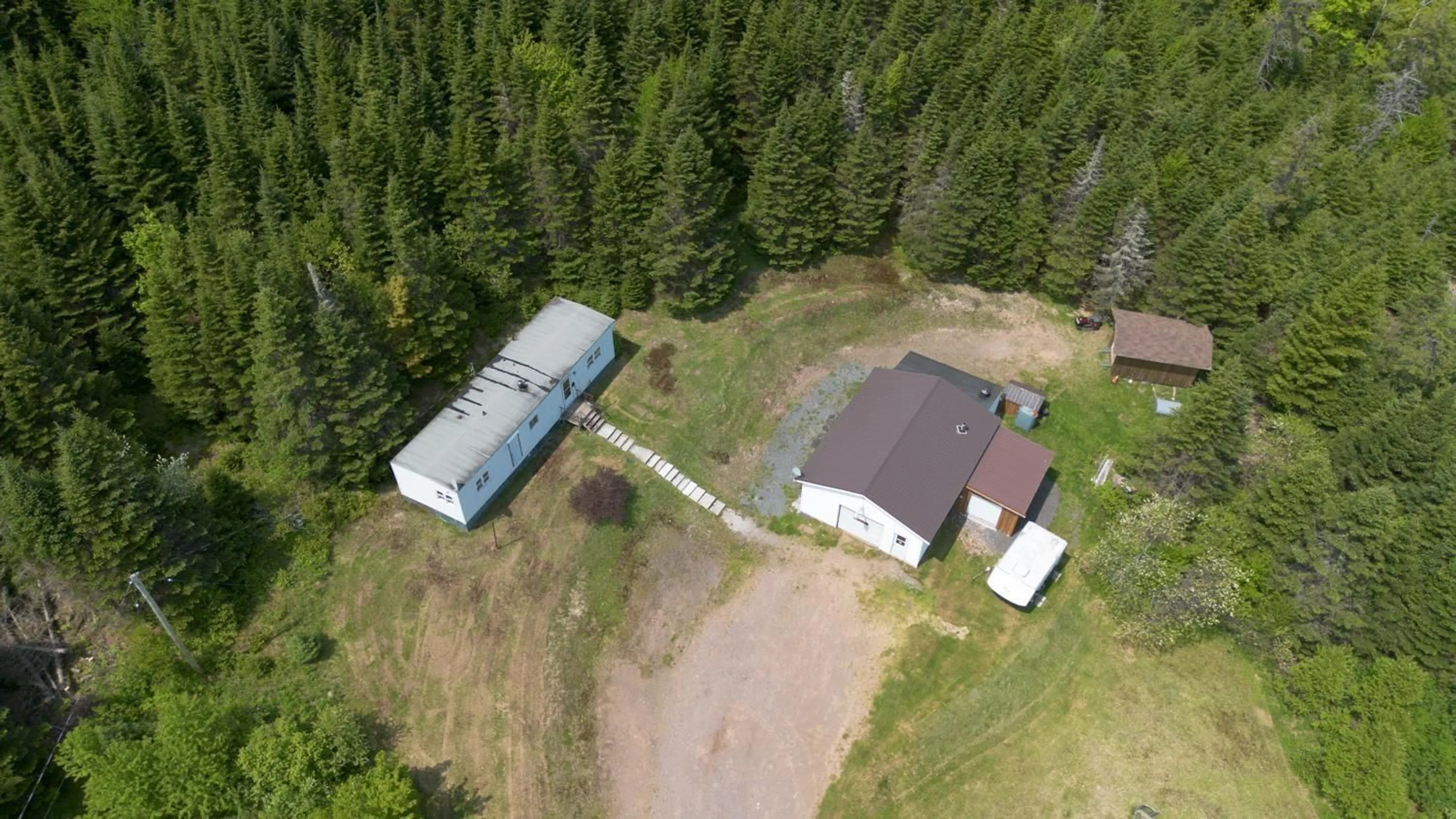 A pic from outside/outdoor area/front of a property/back of a property/a pic from drone, building for 34 Bergman Lane, Mount Thom Nova Scotia B0K 1P0