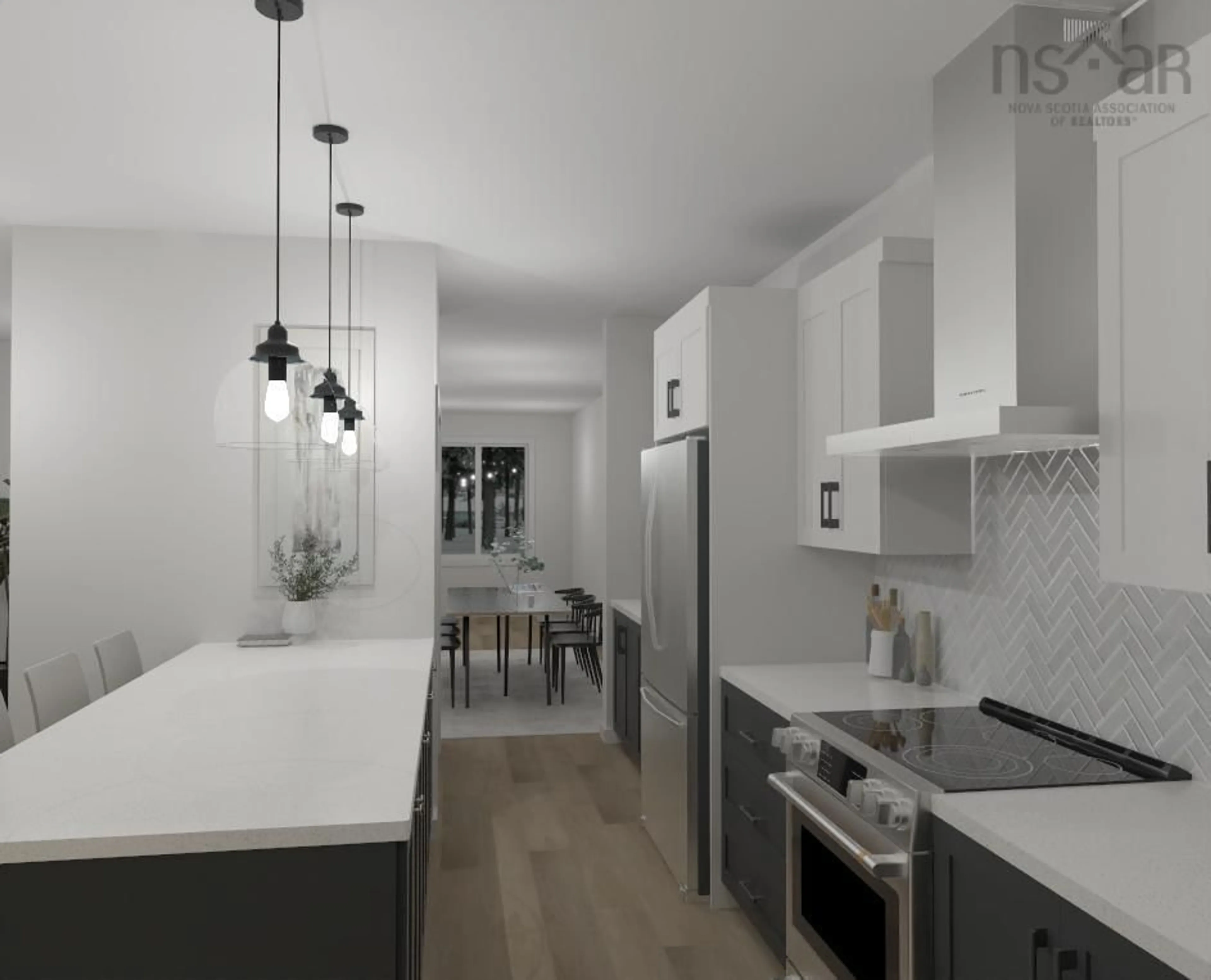 Open concept kitchen, unknown for 1 Pearlgarden Close #PC49, Dartmouth Nova Scotia B2X 0C3