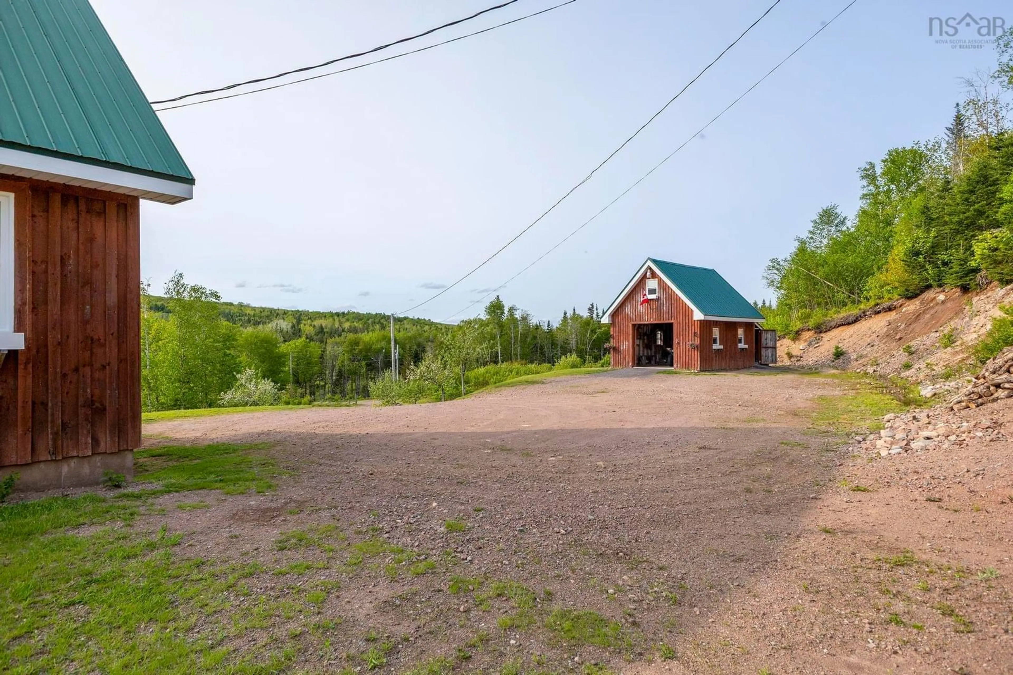 A pic from outside/outdoor area/front of a property/back of a property/a pic from drone, mountain view for 154 Ohio East Rd, Antigonish Nova Scotia B2G 2K8