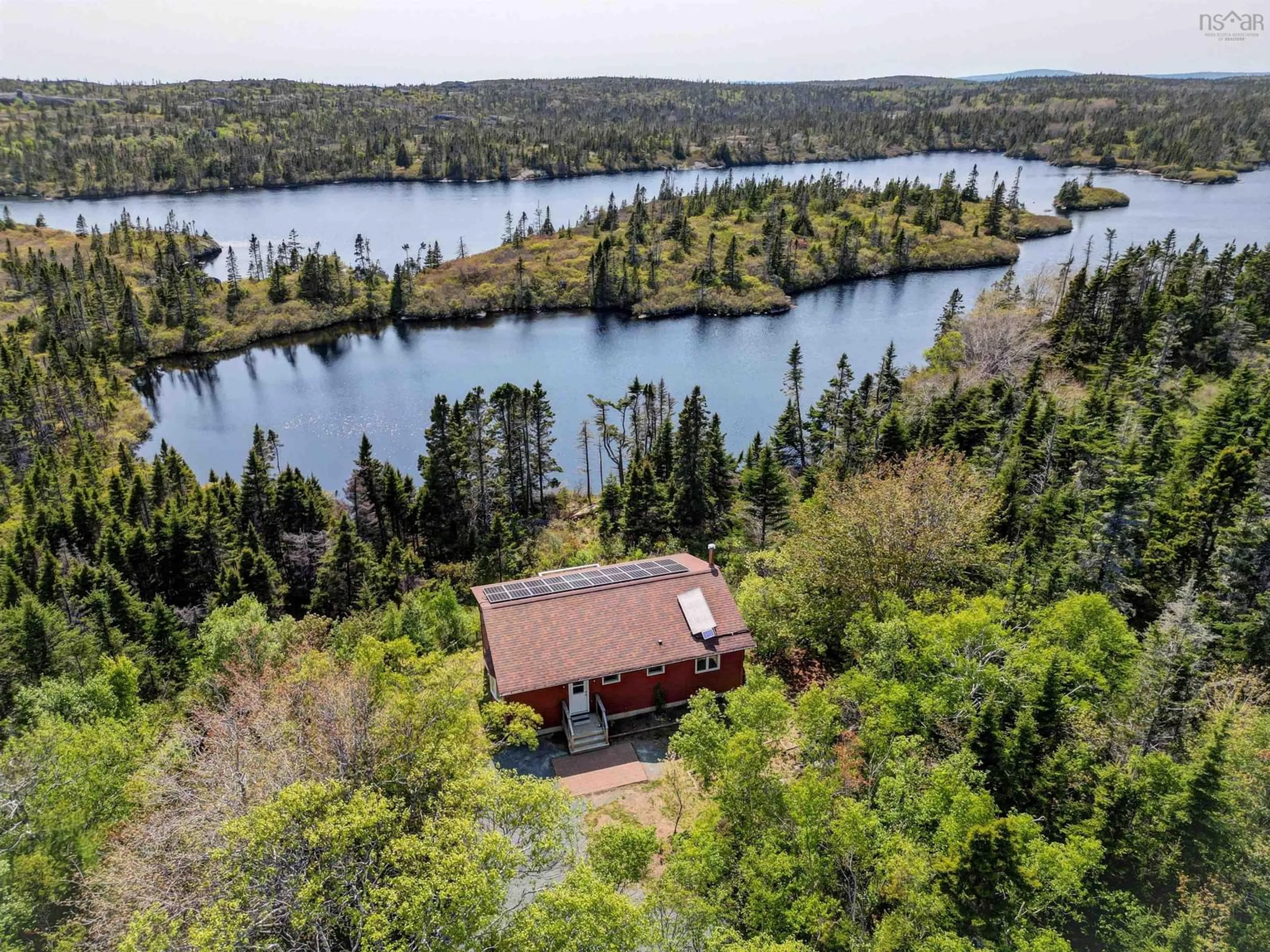 A pic from outside/outdoor area/front of a property/back of a property/a pic from drone, water/lake/river/ocean view for 6745 Prospect Rd, West Dover Nova Scotia B3Z 3T1