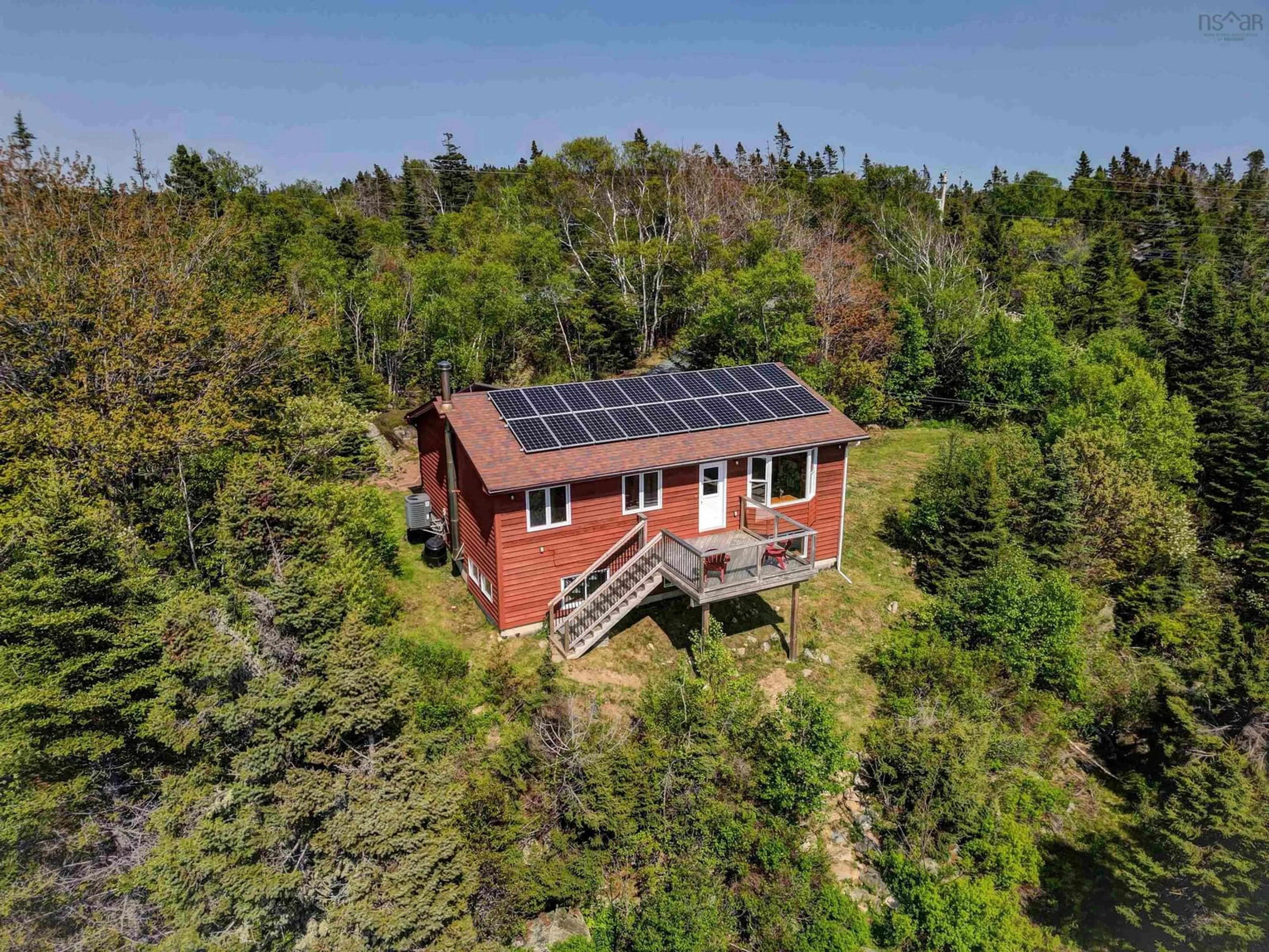 A pic from outside/outdoor area/front of a property/back of a property/a pic from drone, building for 6745 Prospect Rd, West Dover Nova Scotia B3Z 3T1