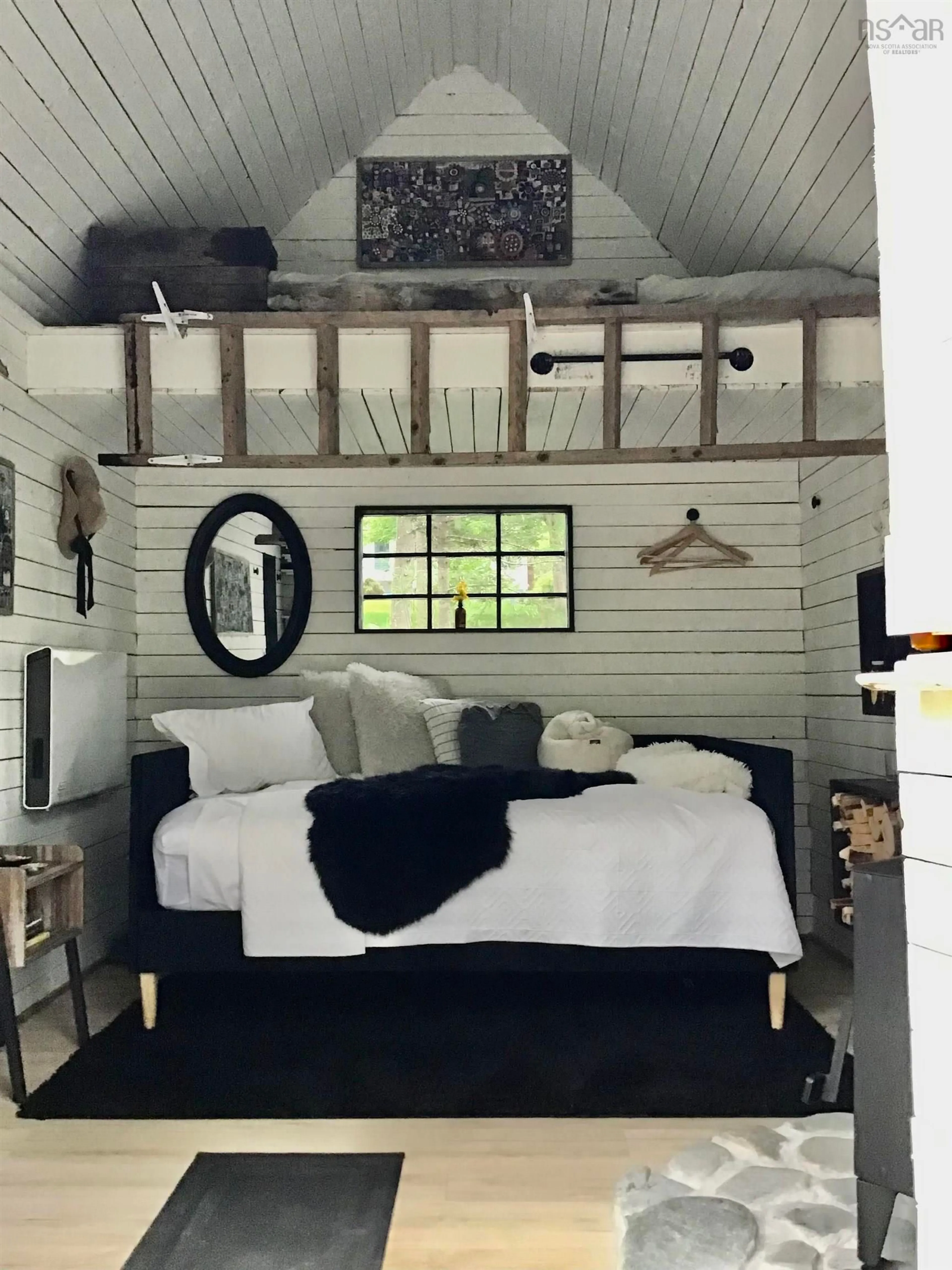 Bedroom with bed, unknown for 4 Island Pond Rd, North Chegoggin Nova Scotia B5A 5H3