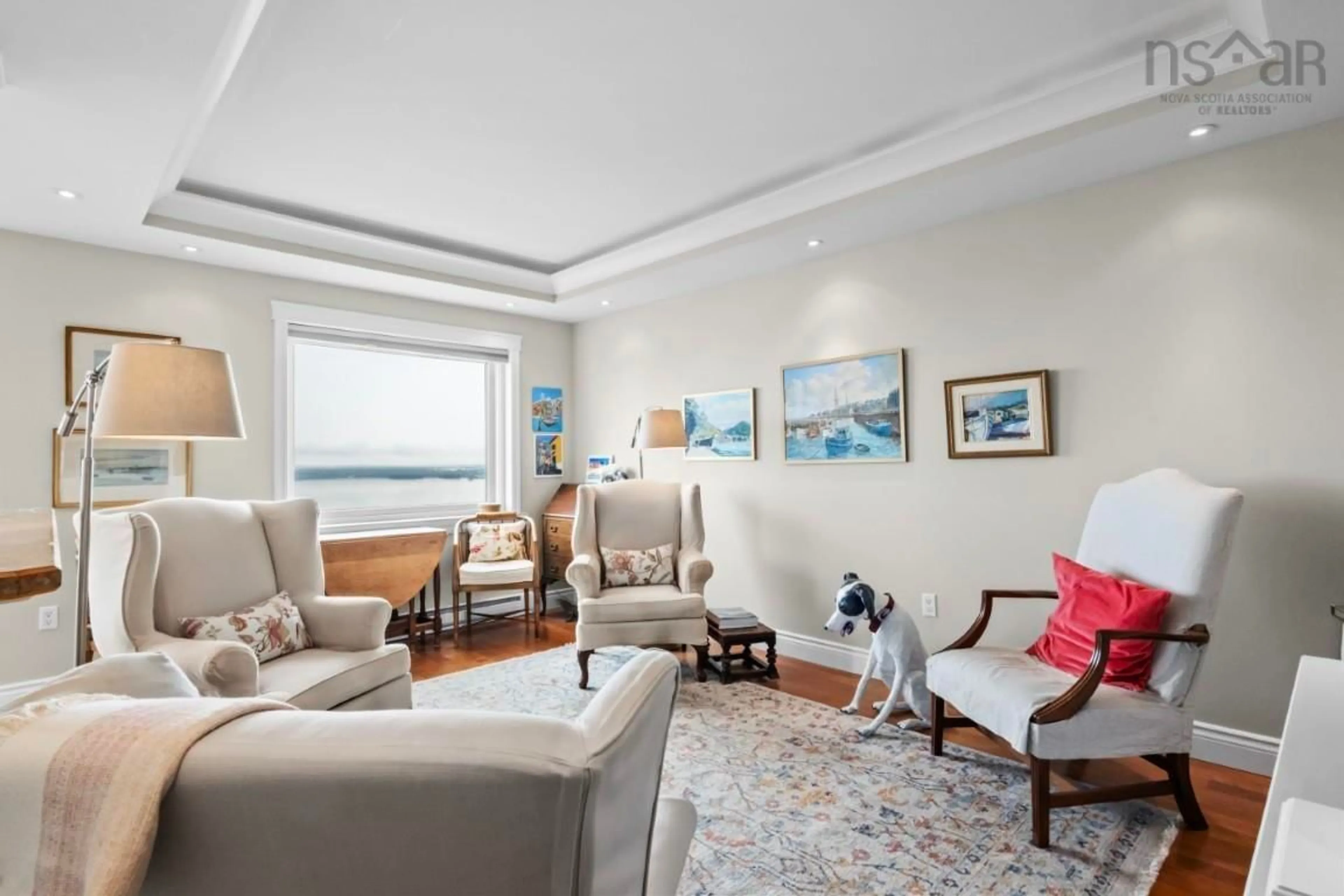 Living room with furniture, unknown for 45 Vimy Ave #1219, Halifax Nova Scotia B3M 4C5
