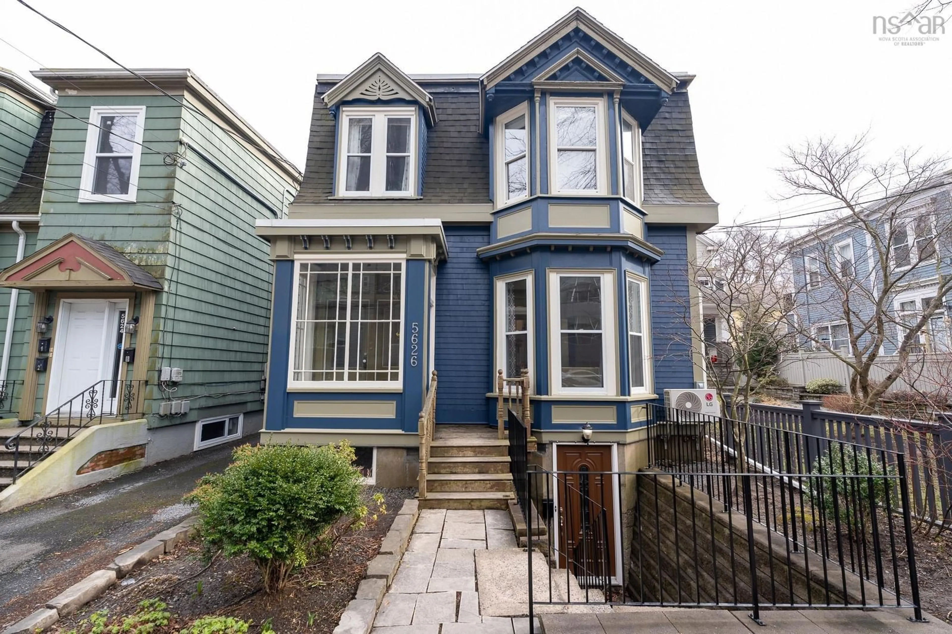 Home with vinyl exterior material, street for 5626 Fenwick St, Halifax Nova Scotia B3H 1P8