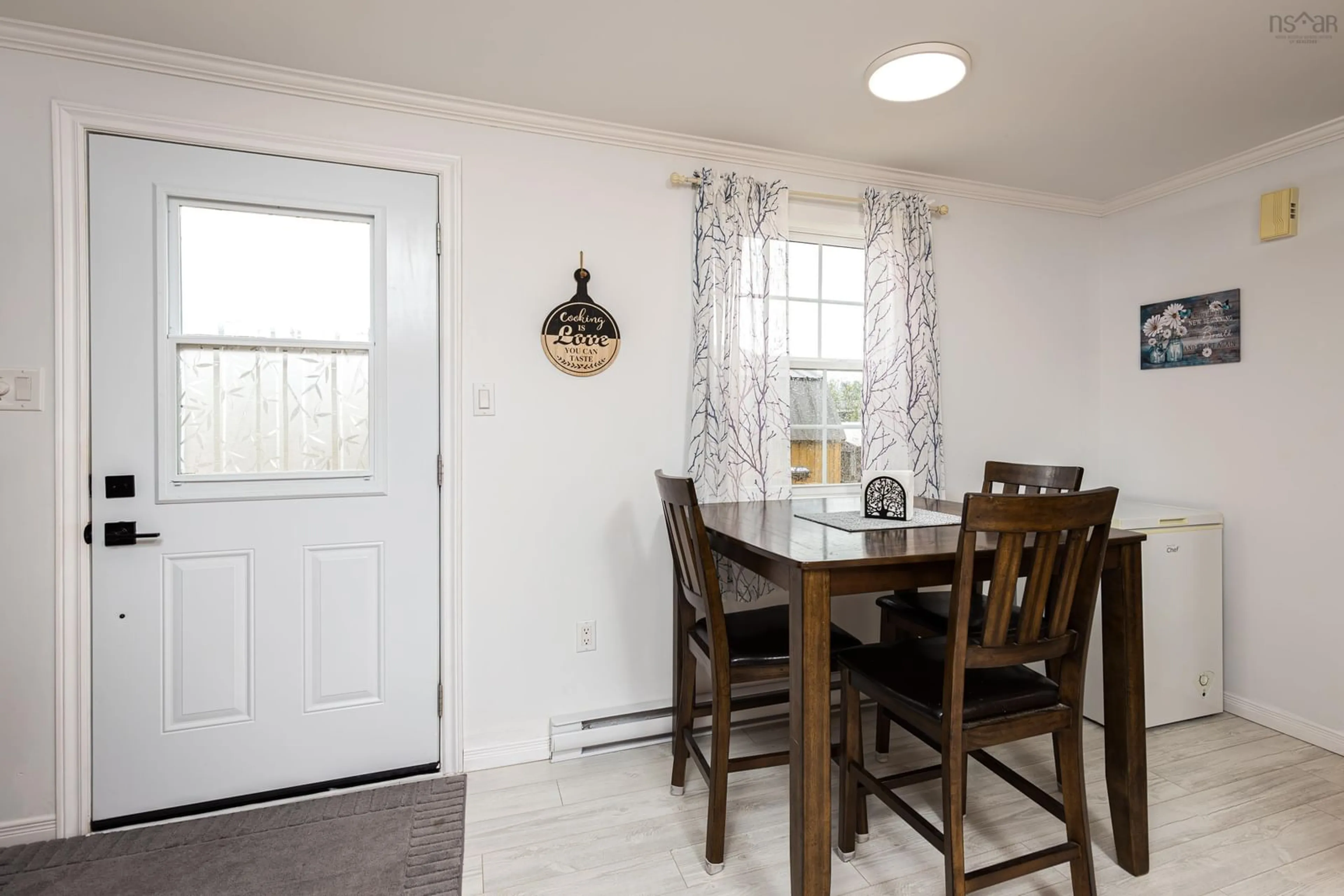 Dining room, wood/laminate floor for 72 Empire Loop, Truro Nova Scotia B2N 7B5