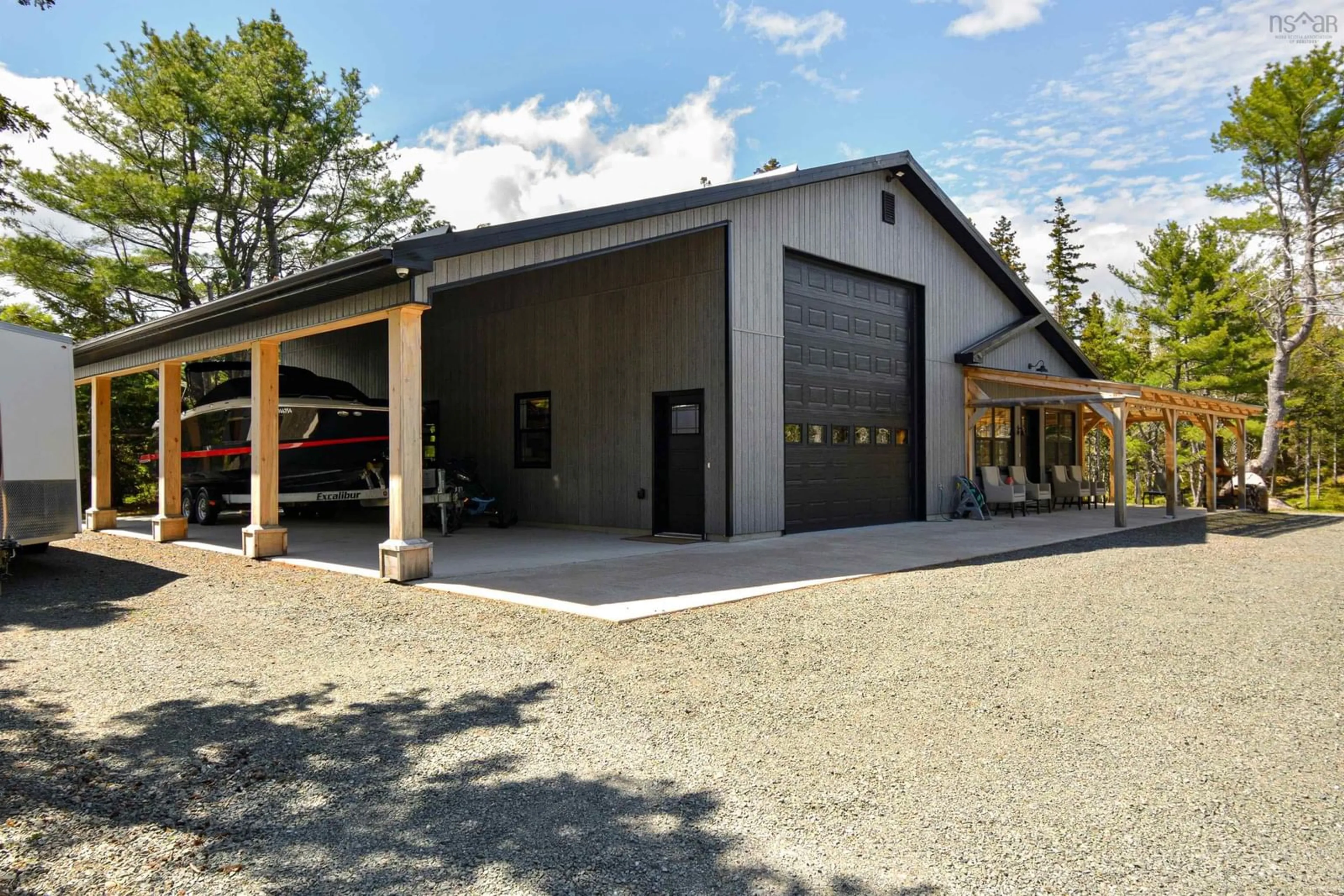 Indoor garage for Cabot Trail, Ingonish Nova Scotia B0C 1L0