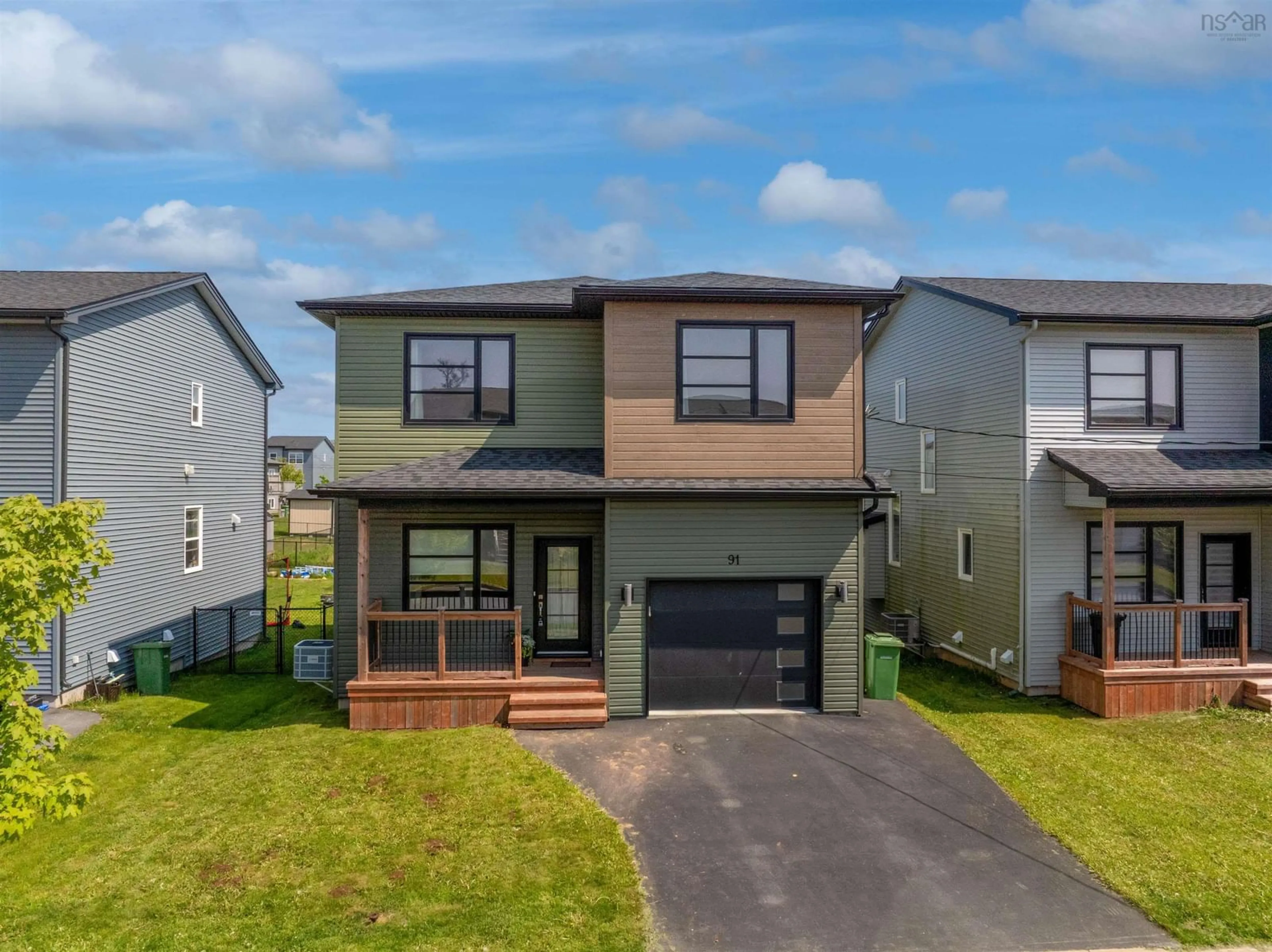 Home with vinyl exterior material, street for 91 Kerri Lea Lane, Eastern Passage Nova Scotia B3S 0H9