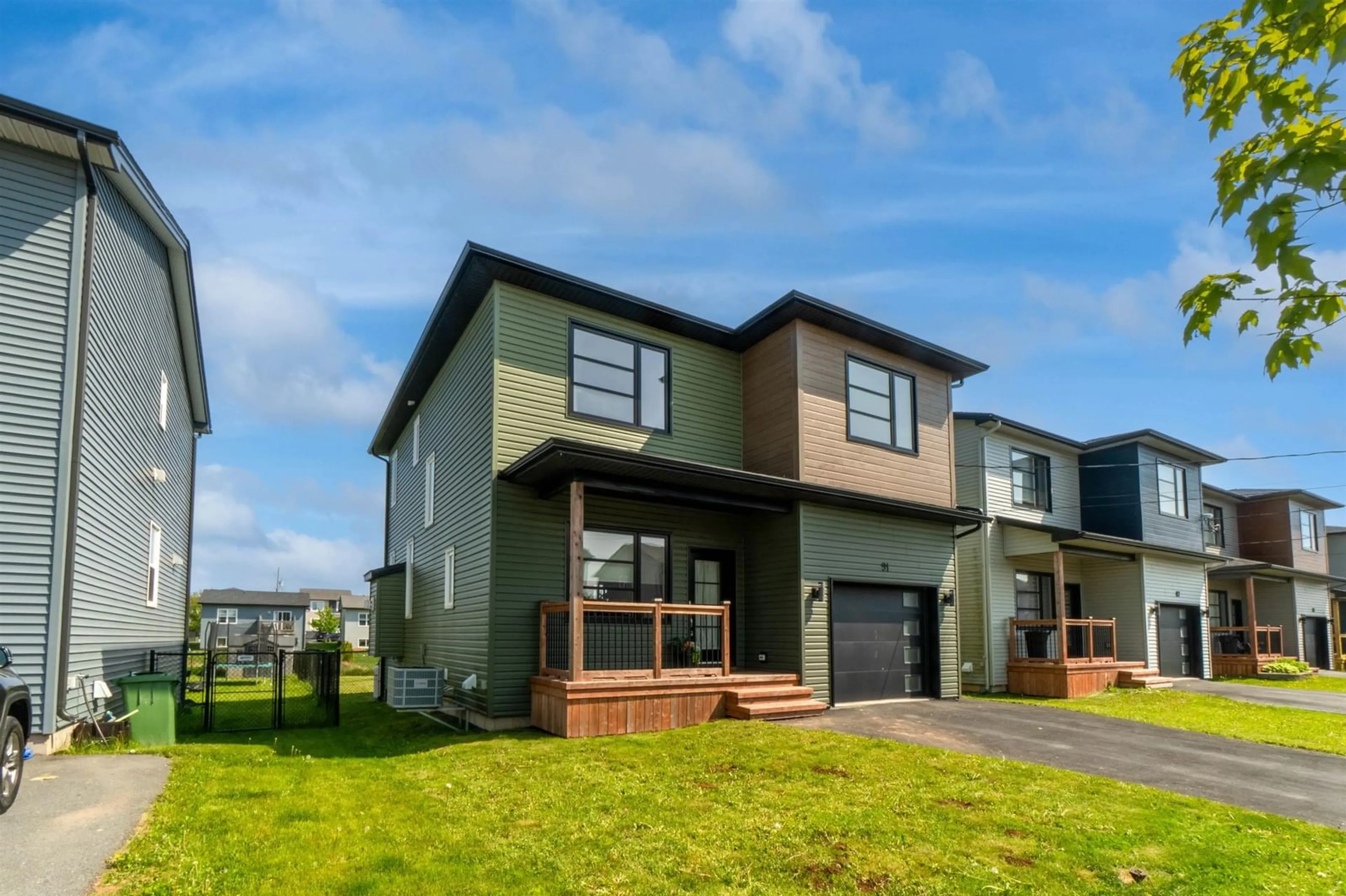 Home with vinyl exterior material, street for 91 Kerri Lea Lane, Eastern Passage Nova Scotia B3S 0H9