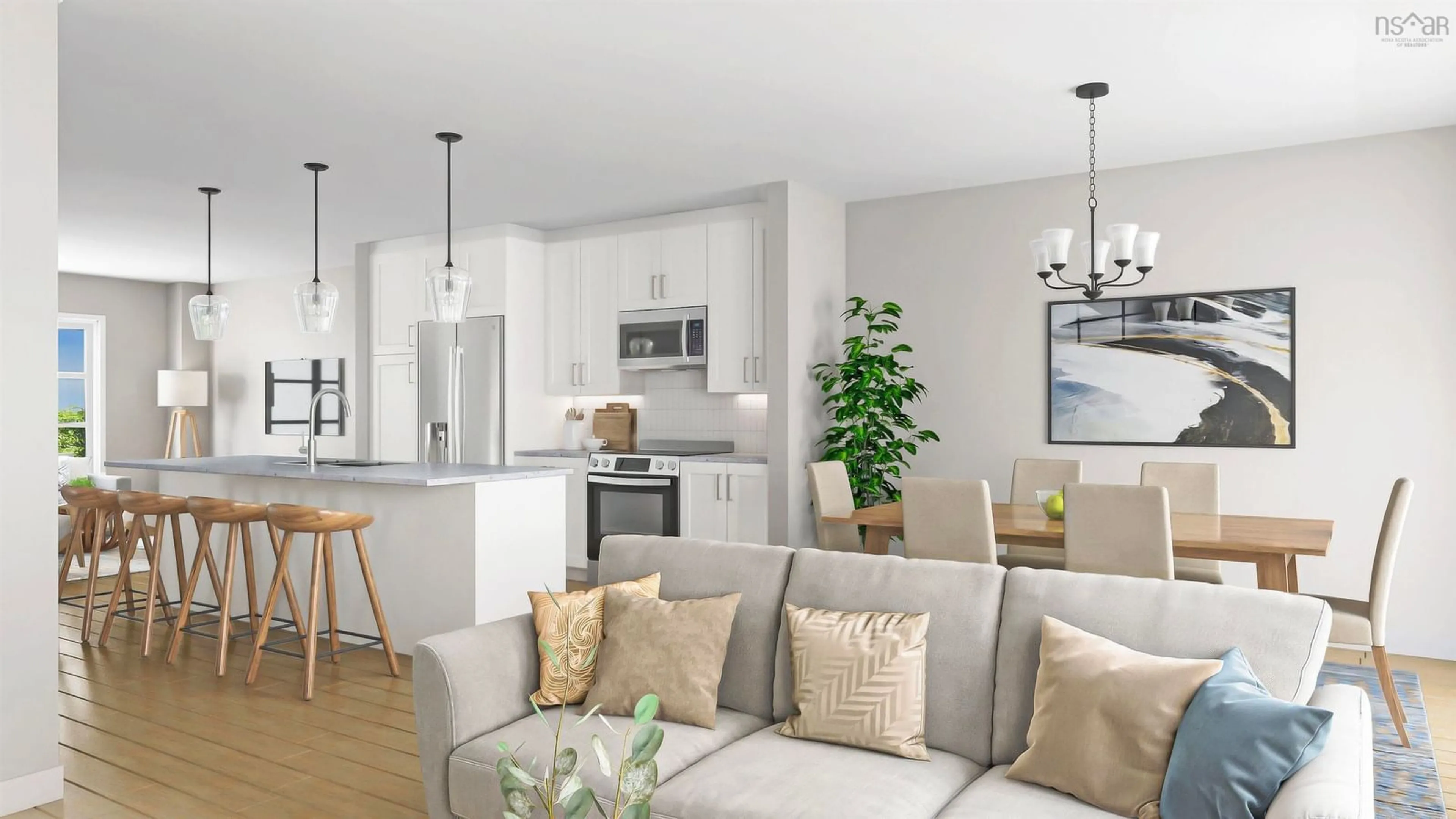 Open concept kitchen, unknown for 99 Terrastone Ridge #SD-2D, Dartmouth Nova Scotia B2X 2G1
