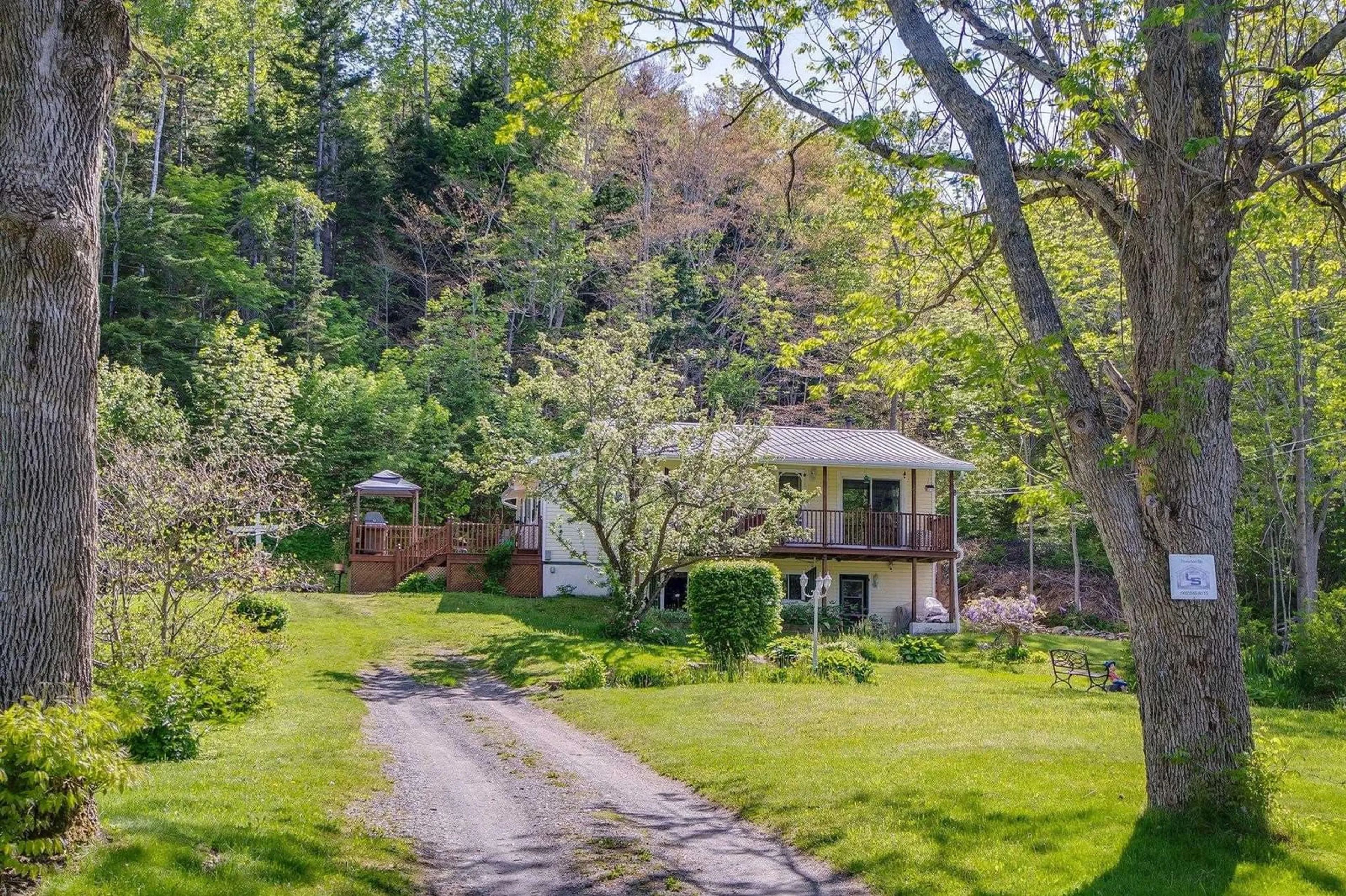 A pic from outside/outdoor area/front of a property/back of a property/a pic from drone, street for 226 Clementsport Rd, Clementsport Nova Scotia B0S 1E0