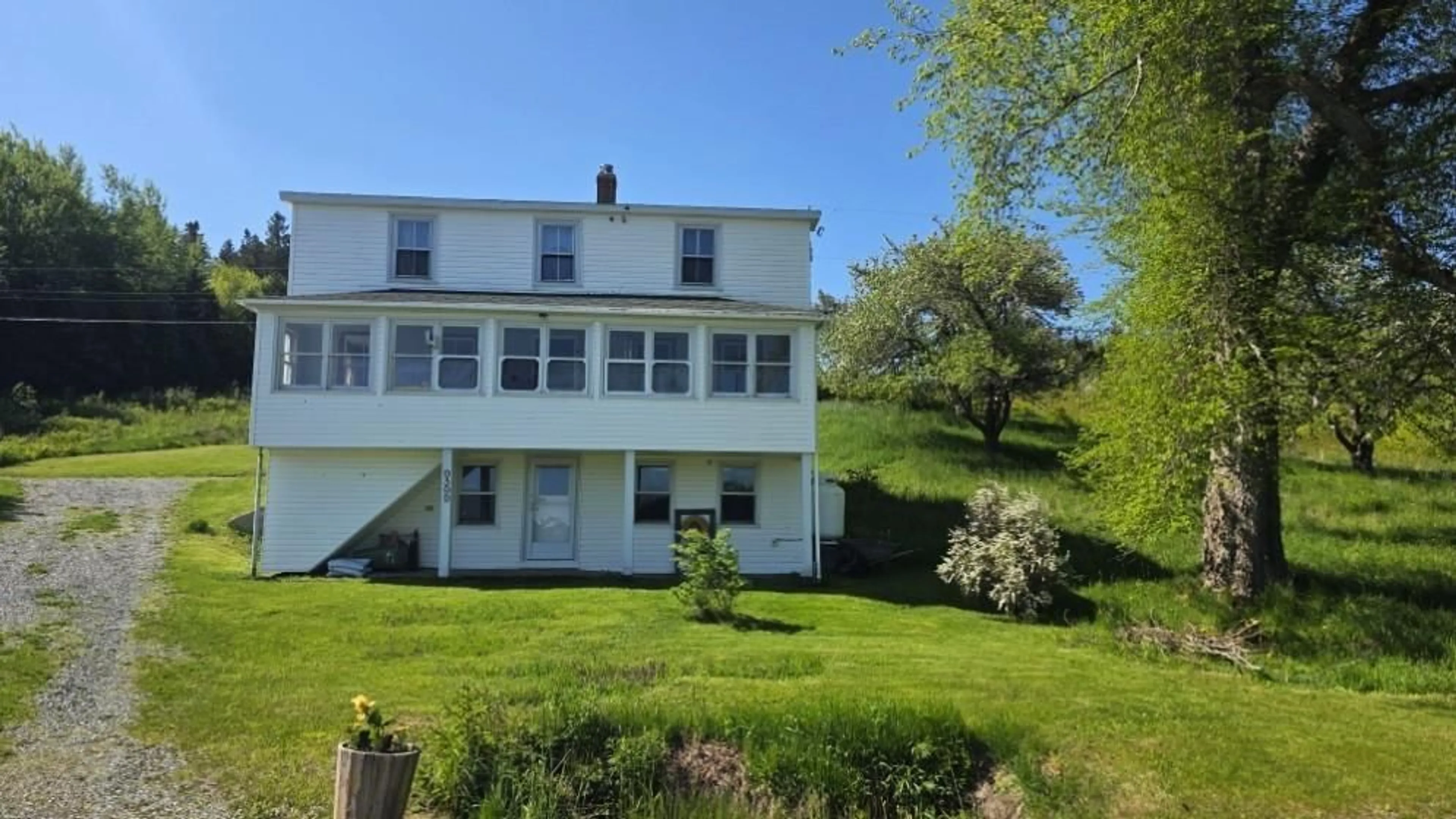 A pic from outside/outdoor area/front of a property/back of a property/a pic from drone, building for 9399 Ns-16, Cooks Cove Nova Scotia B0H 1N0