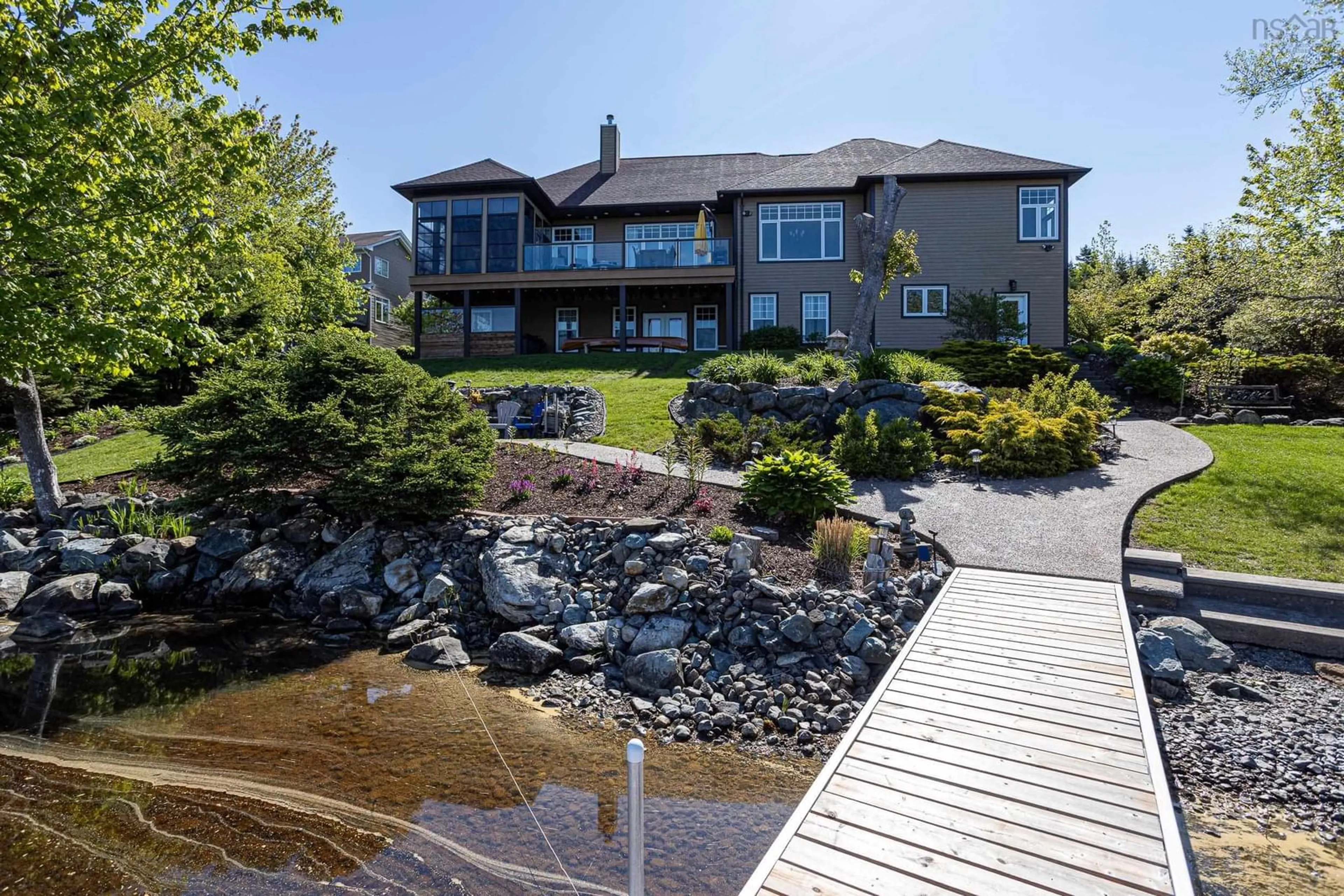 Patio, water/lake/river/ocean view for 16 Joan Elizabeth Way, Porters Lake Nova Scotia B3E 1N9