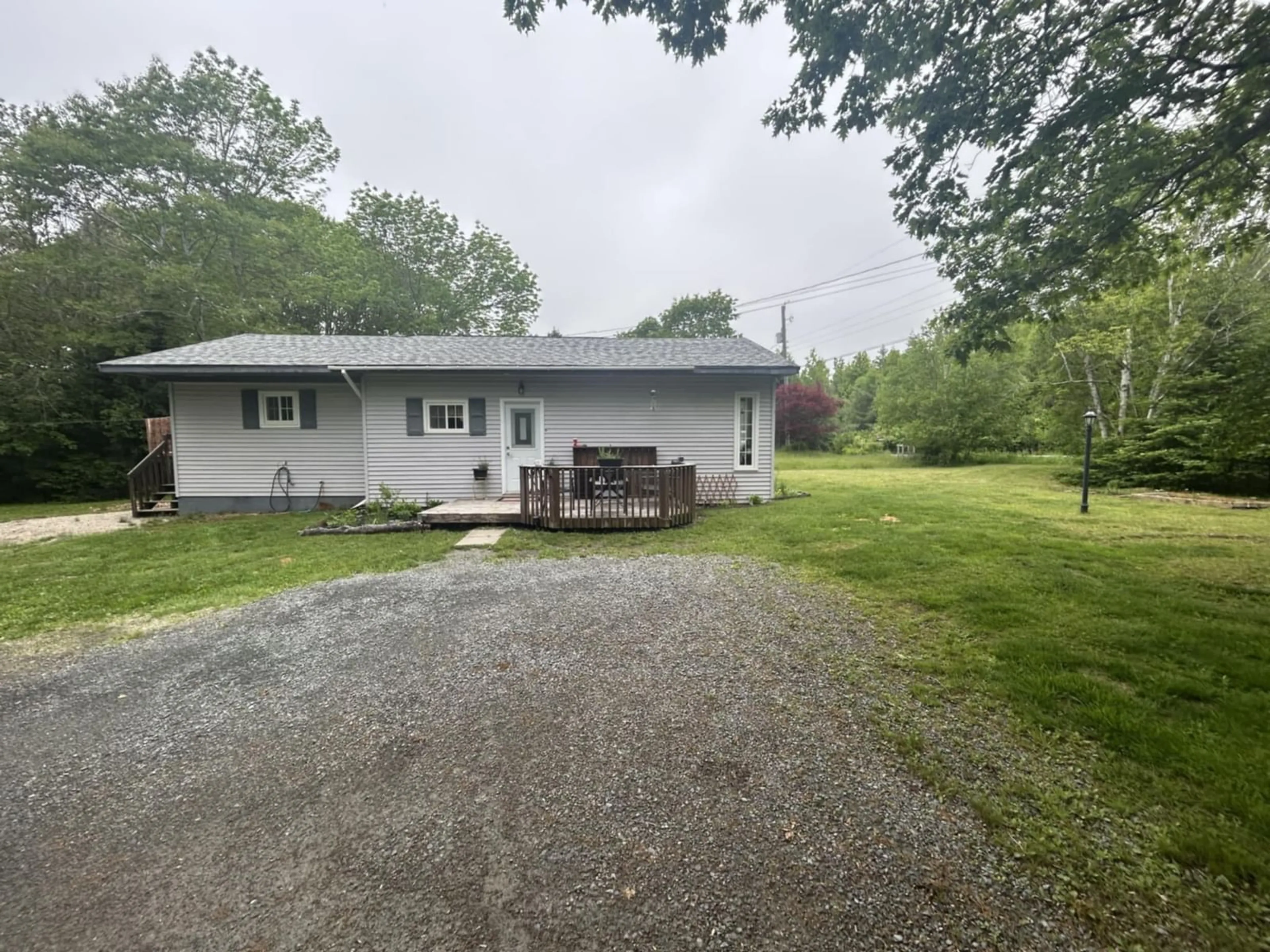 A pic from outside/outdoor area/front of a property/back of a property/a pic from drone, water/lake/river/ocean view for 705 Leary Fraser Rd, Whynotts Settlement Nova Scotia B4V 6M7