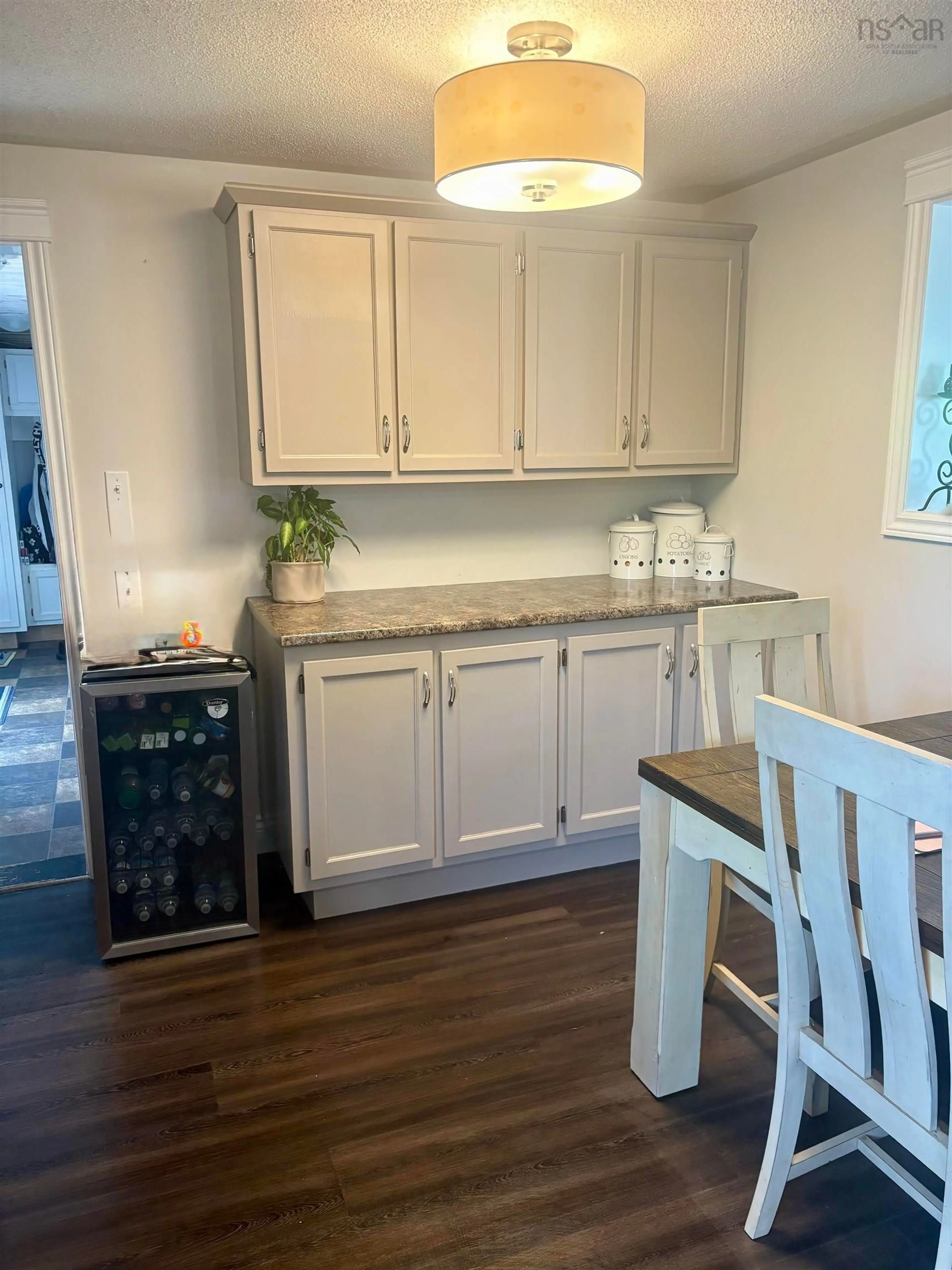 Standard kitchen, wood/laminate floor for 57 Tea Chest, Lower Sandy Point Nova Scotia B0T 1W0