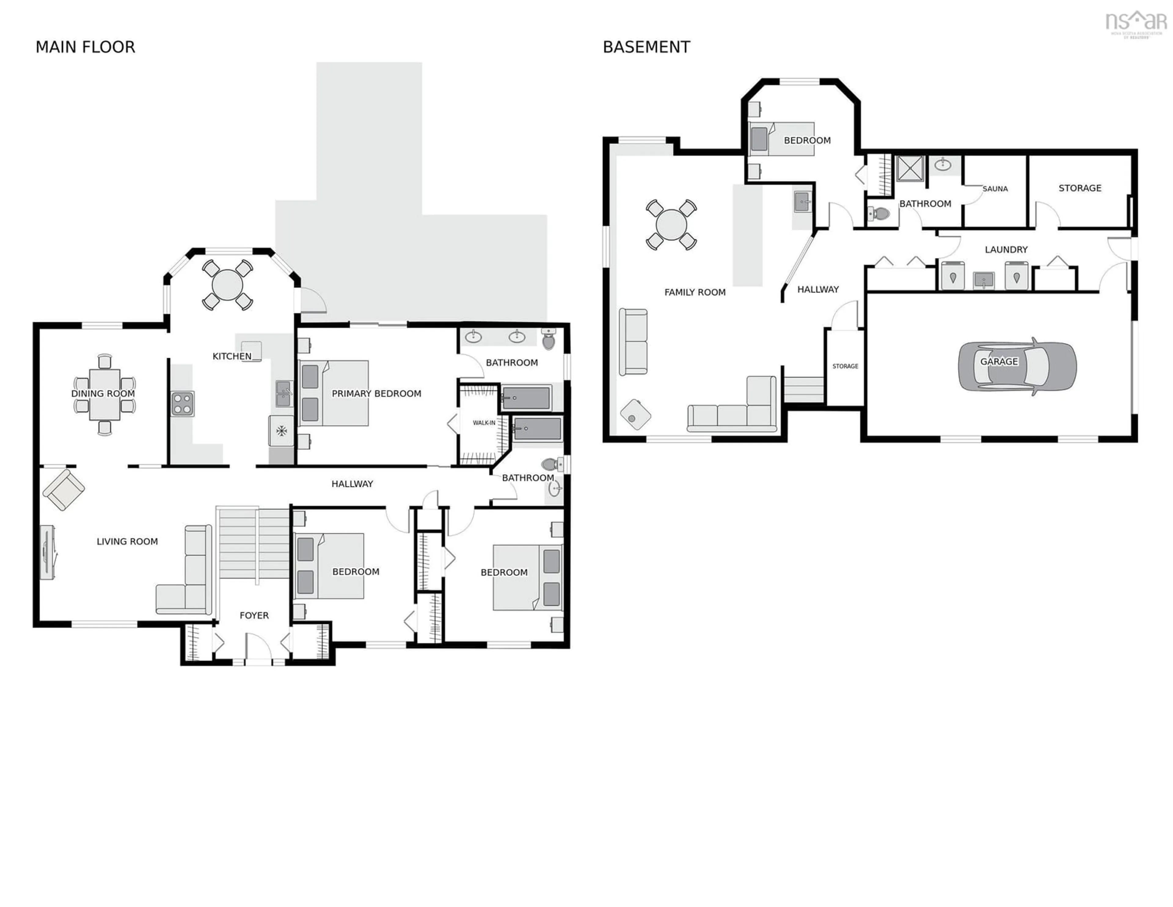 Floor plan for 15 Brackendale Lane, Beaver Bank Nova Scotia B4G 1B6