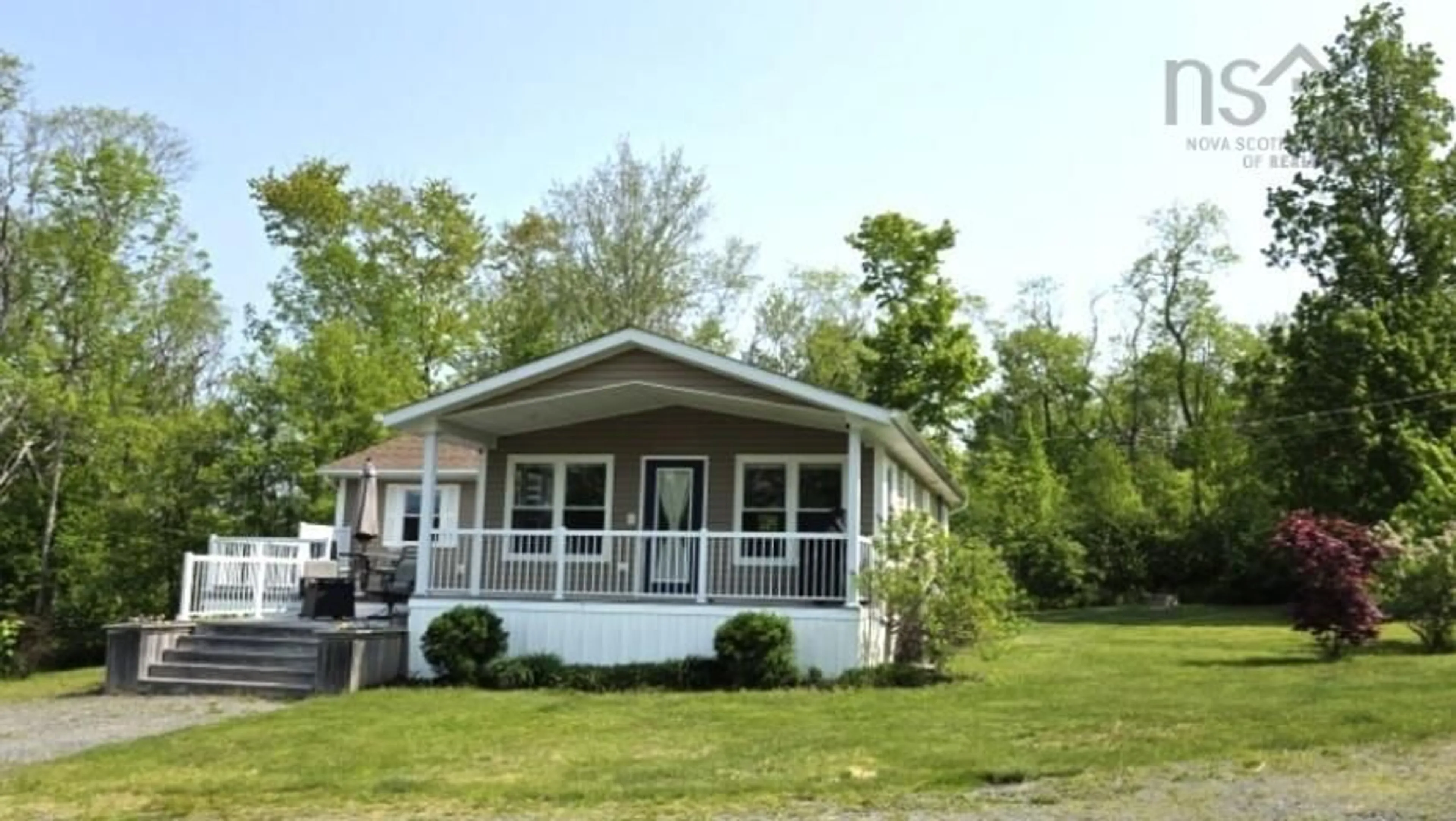 Home with vinyl exterior material, water/lake/river/ocean view for 13791 Nova Scotia Trunk 7, Lochiel Lake Nova Scotia B2G 2L3