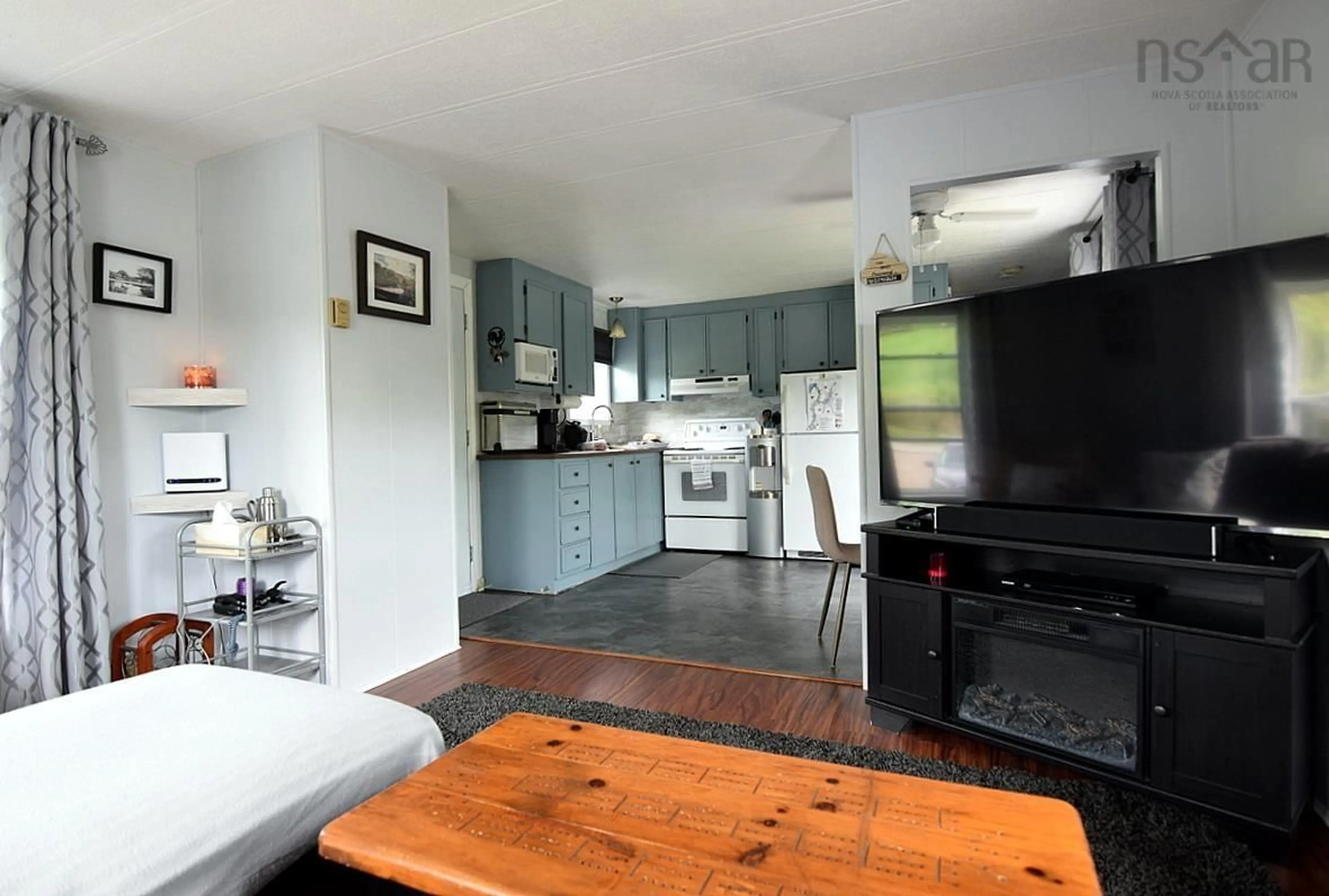 Open concept kitchen, unknown for 7032 Cabot Trail, Margaree Nova Scotia B0E 2H0