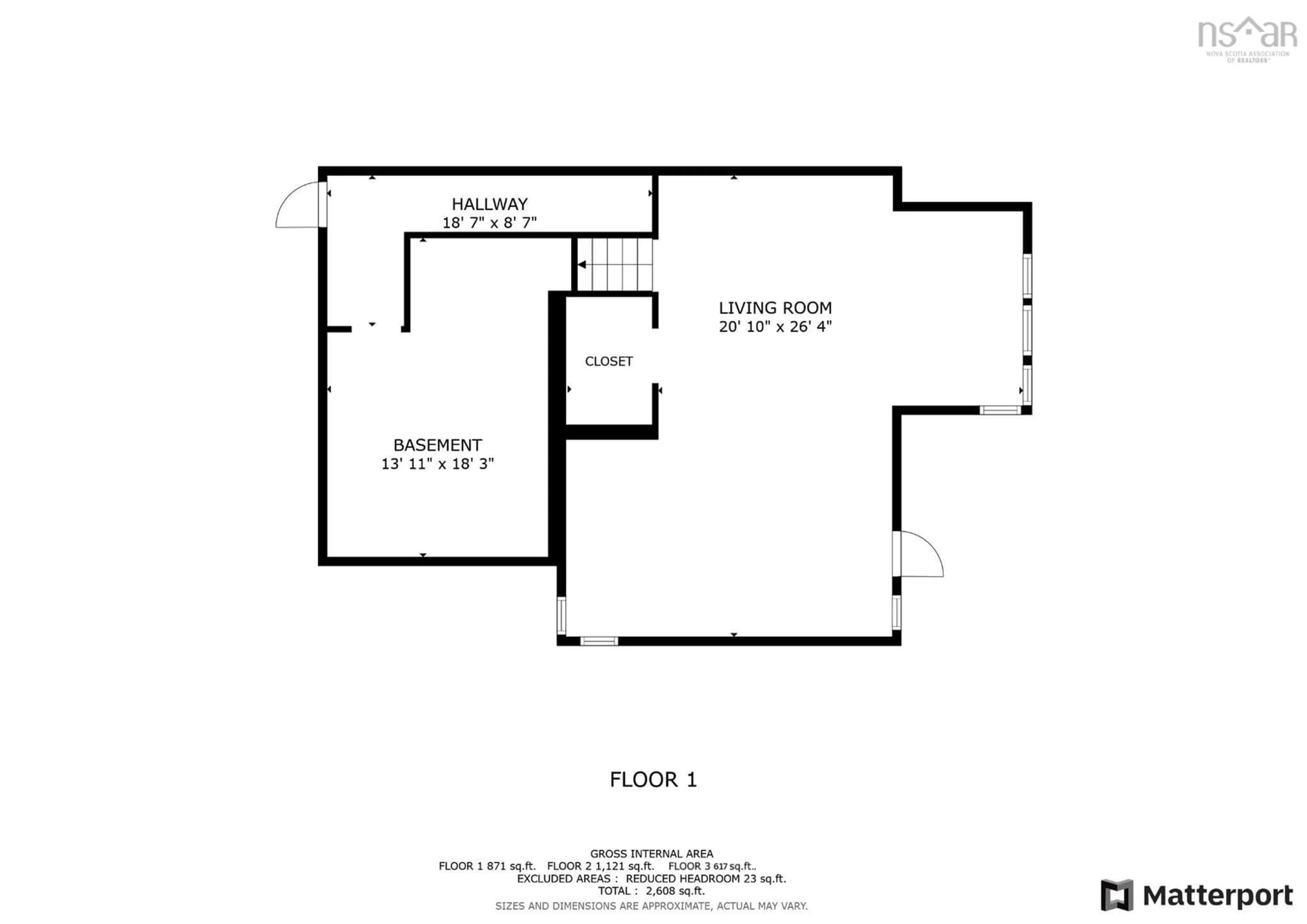 Floor plan for 237 Alexandra Ave, Bridgewater Nova Scotia B4V 3K3