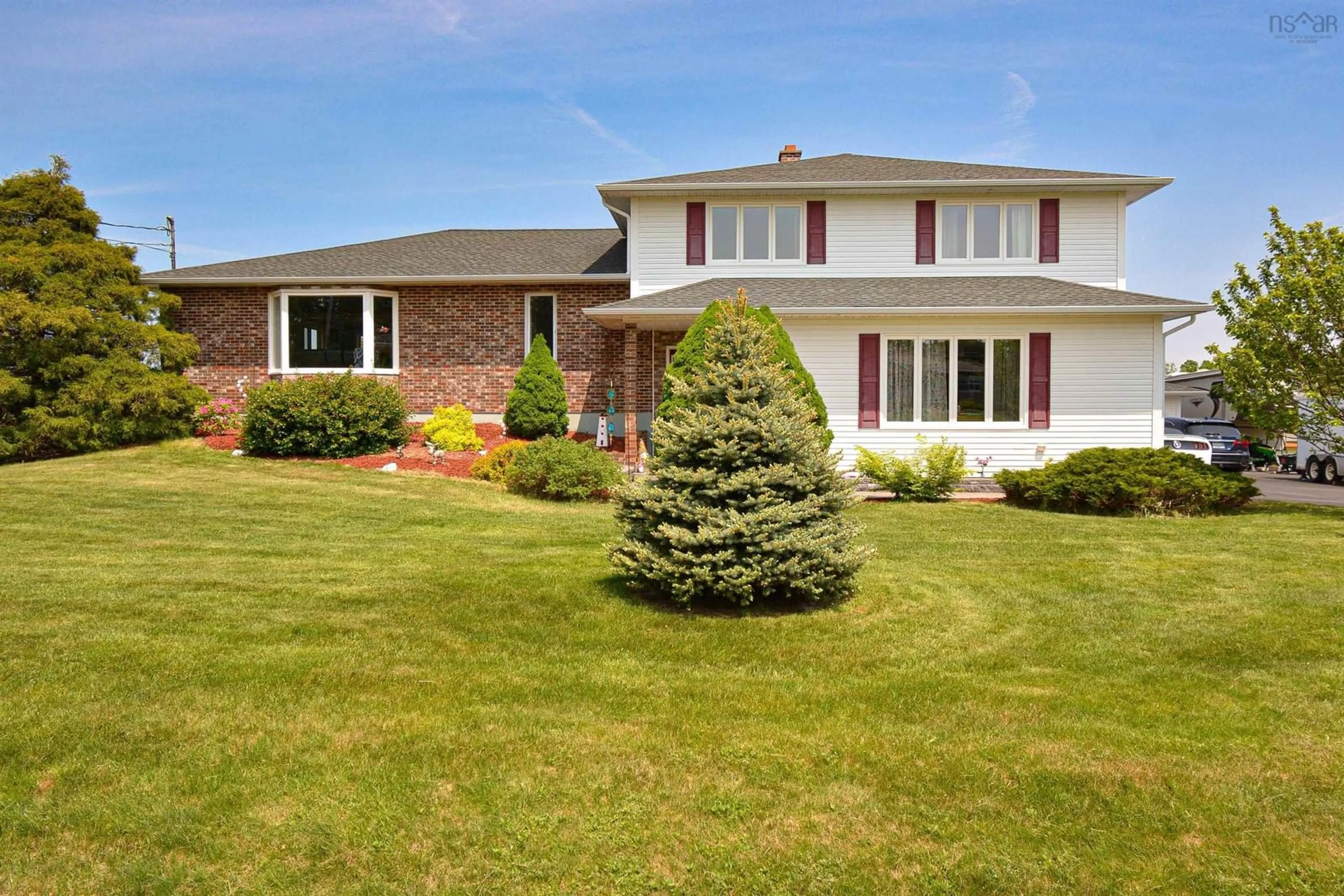 Home with vinyl exterior material, unknown for 188 Sunrise Dr, Georges River Nova Scotia B1Y 3B5