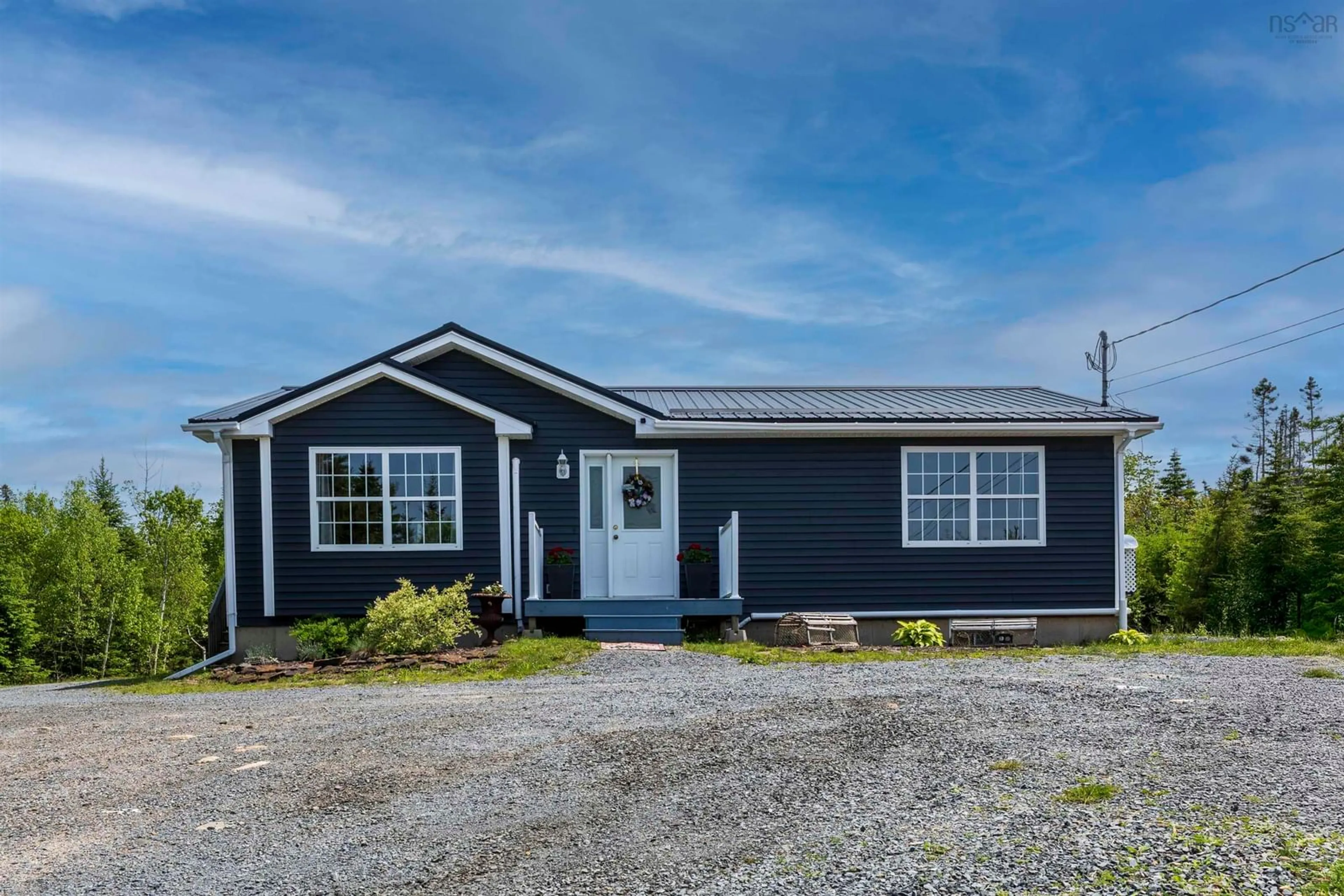 Home with vinyl exterior material, building for 22 Shady Rest Rd, Lower Rose Bay Nova Scotia B0J 2X0
