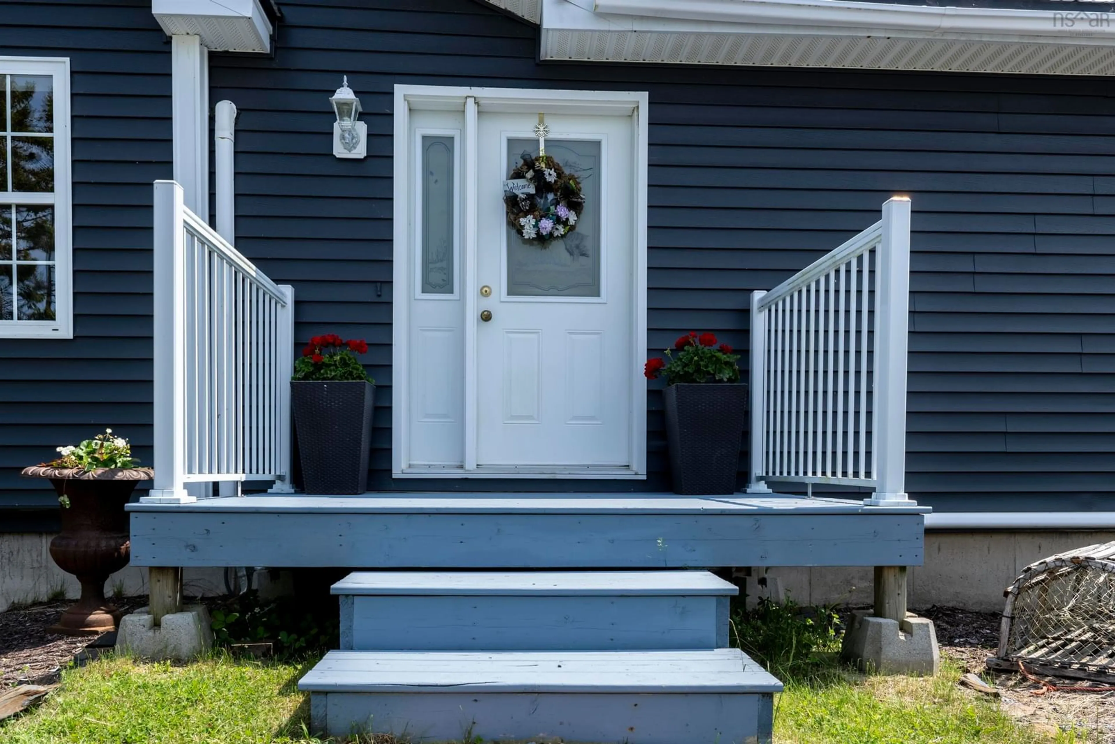 Home with vinyl exterior material, street for 22 Shady Rest Rd, Lower Rose Bay Nova Scotia B0J 2X0
