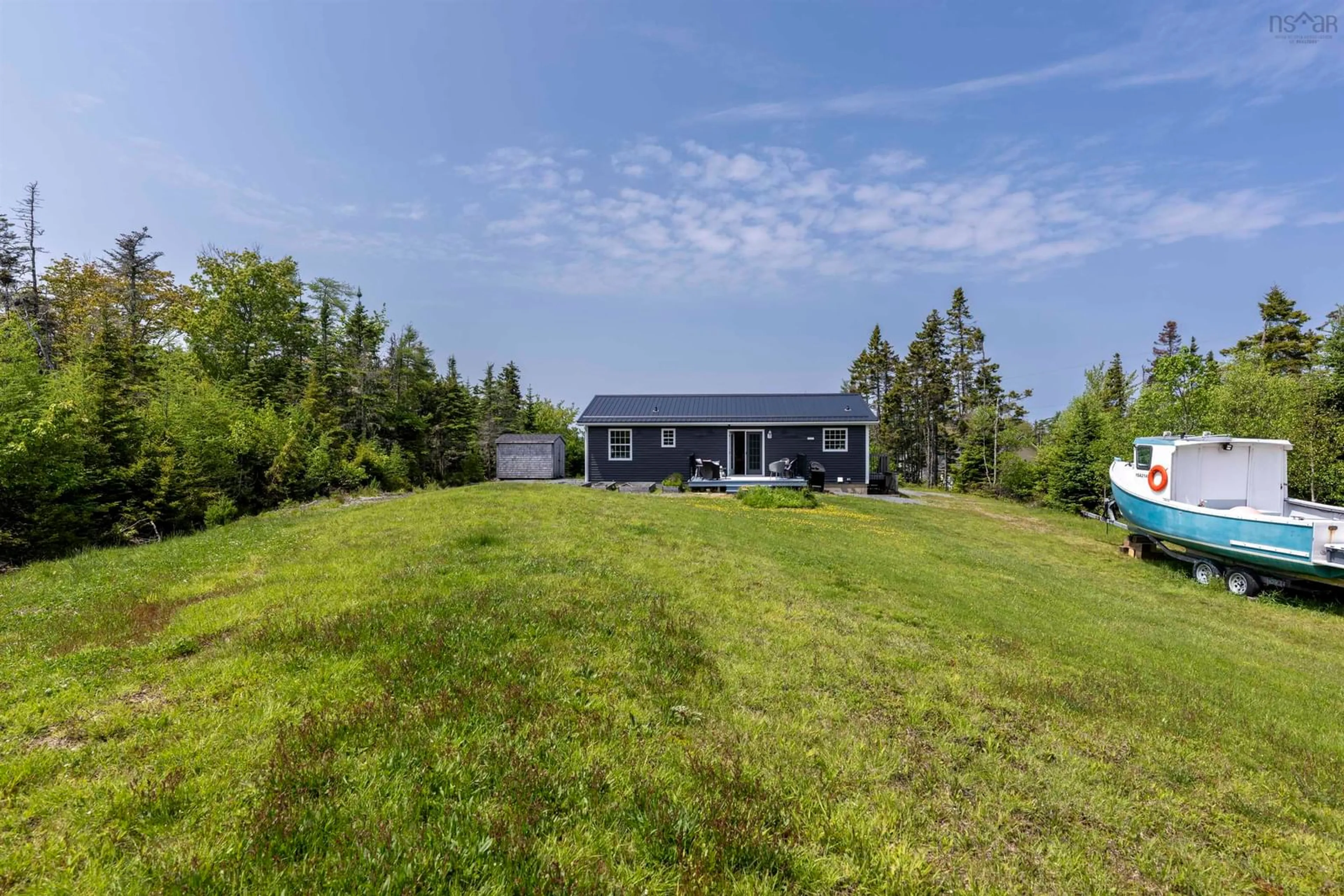 A pic from outside/outdoor area/front of a property/back of a property/a pic from drone, unknown for 22 Shady Rest Rd, Lower Rose Bay Nova Scotia B0J 2X0