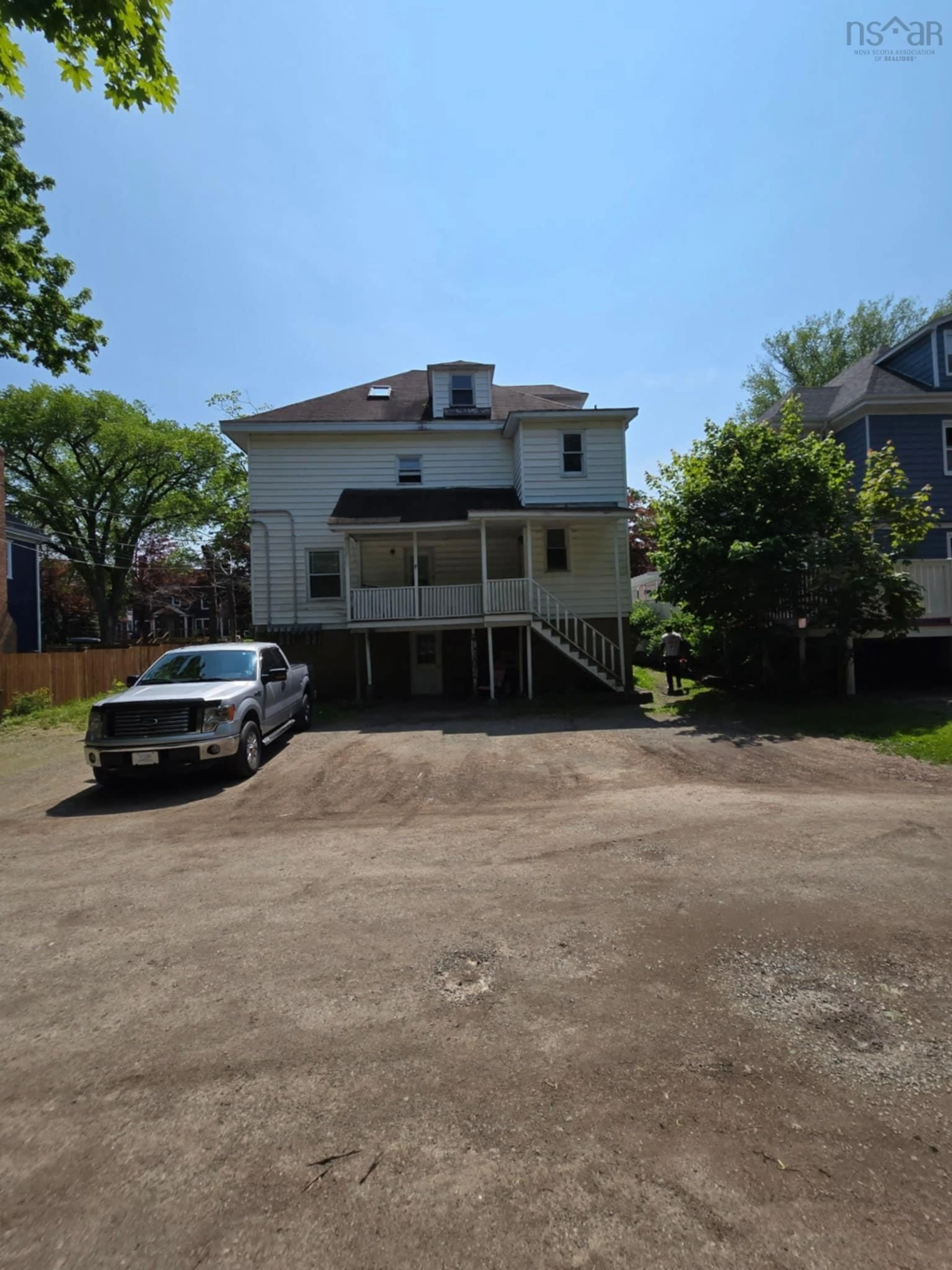 A pic from outside/outdoor area/front of a property/back of a property/a pic from drone, street for 85 Whitney Ave, Sydney Nova Scotia B1P 4Z8