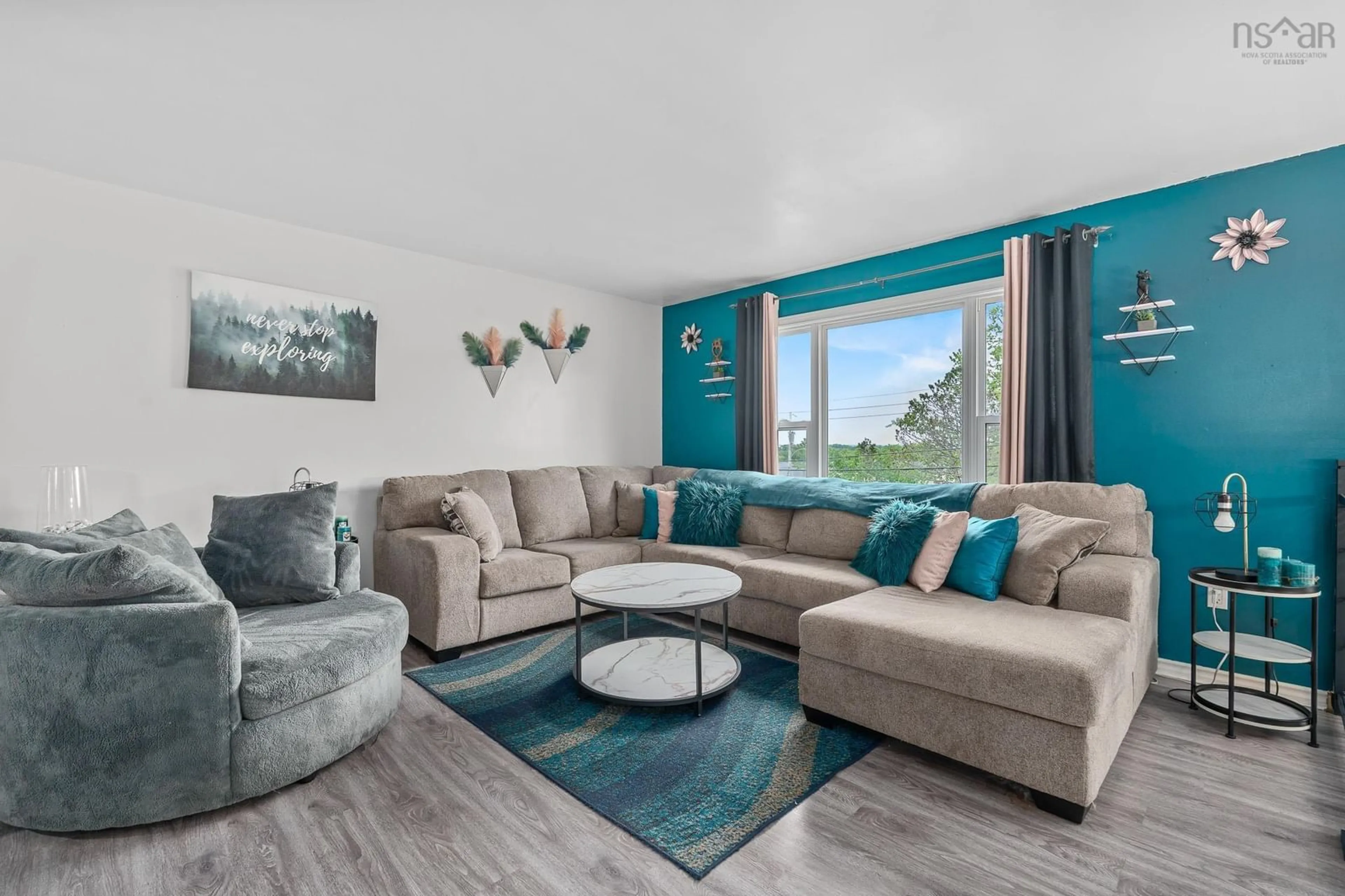 Living room with furniture, unknown for 12 Wamphray Cres, Dartmouth Nova Scotia B2W 4Y6
