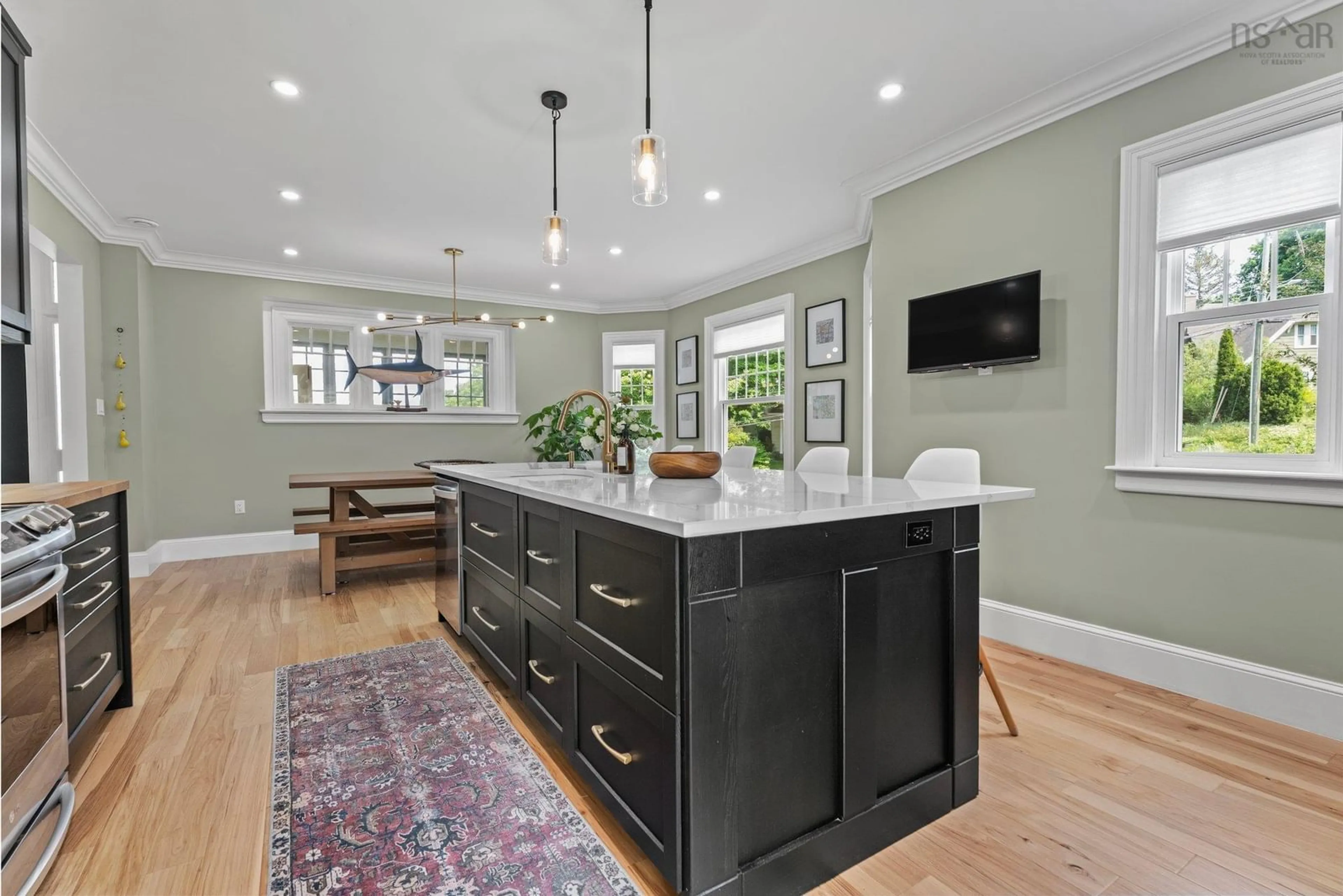 Open concept kitchen, unknown for 7 Elm Ave, Kentville Nova Scotia B4N 1Y8