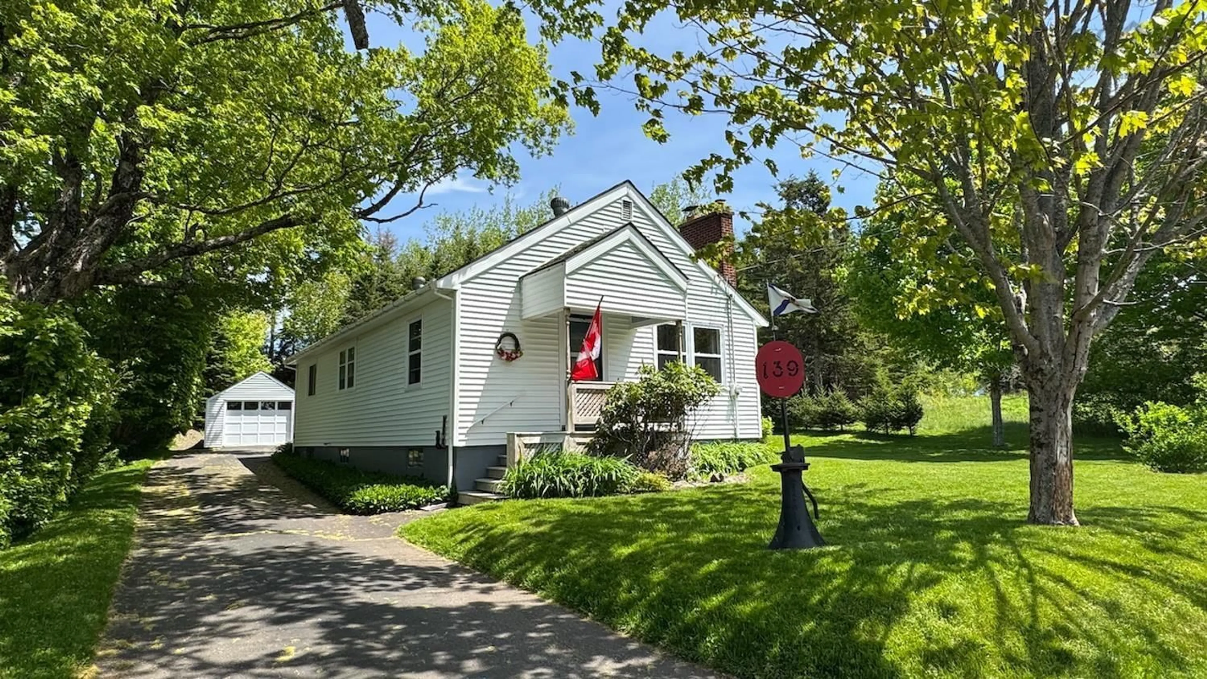 Home with vinyl exterior material, street for 139 Greenfield Rd, Murray Siding Nova Scotia B6L 3M5