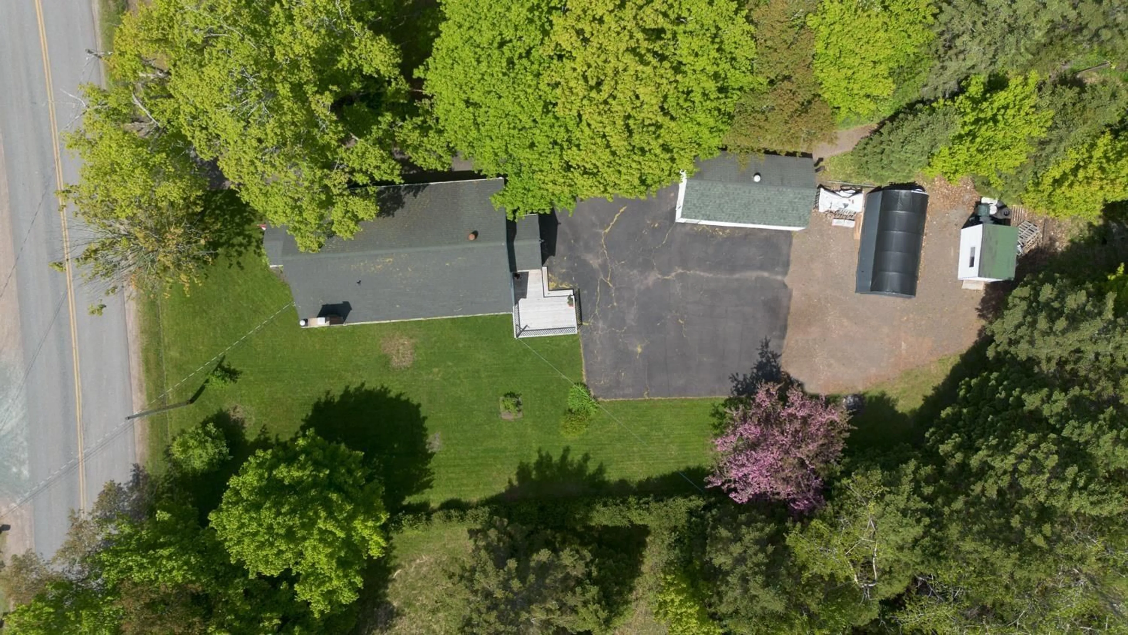 A pic from outside/outdoor area/front of a property/back of a property/a pic from drone, street for 139 Greenfield Rd, Murray Siding Nova Scotia B6L 3M5