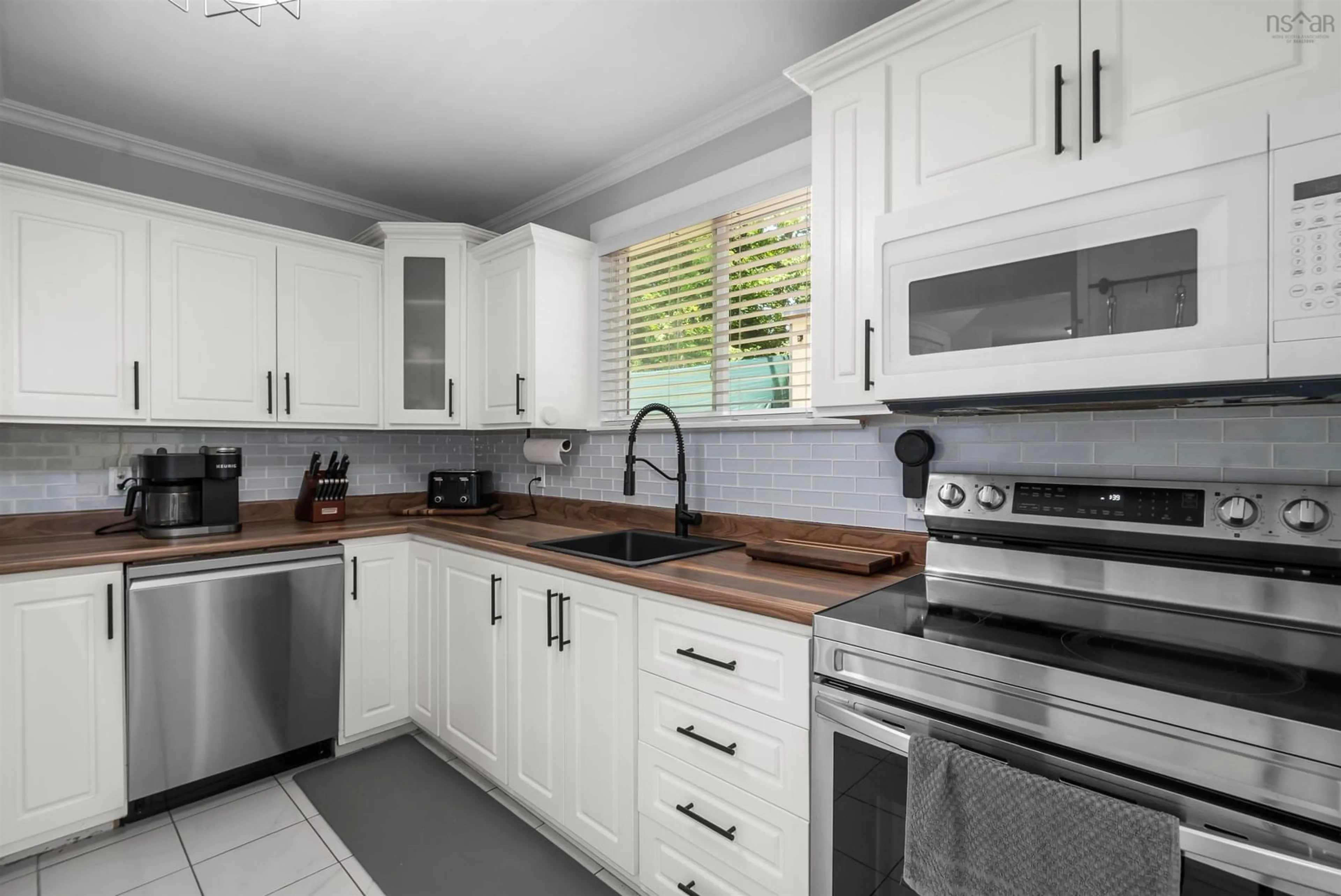 Open concept kitchen, ceramic/tile floor for 196 Rankin Dr, Lower Sackville Nova Scotia B4C 3B3