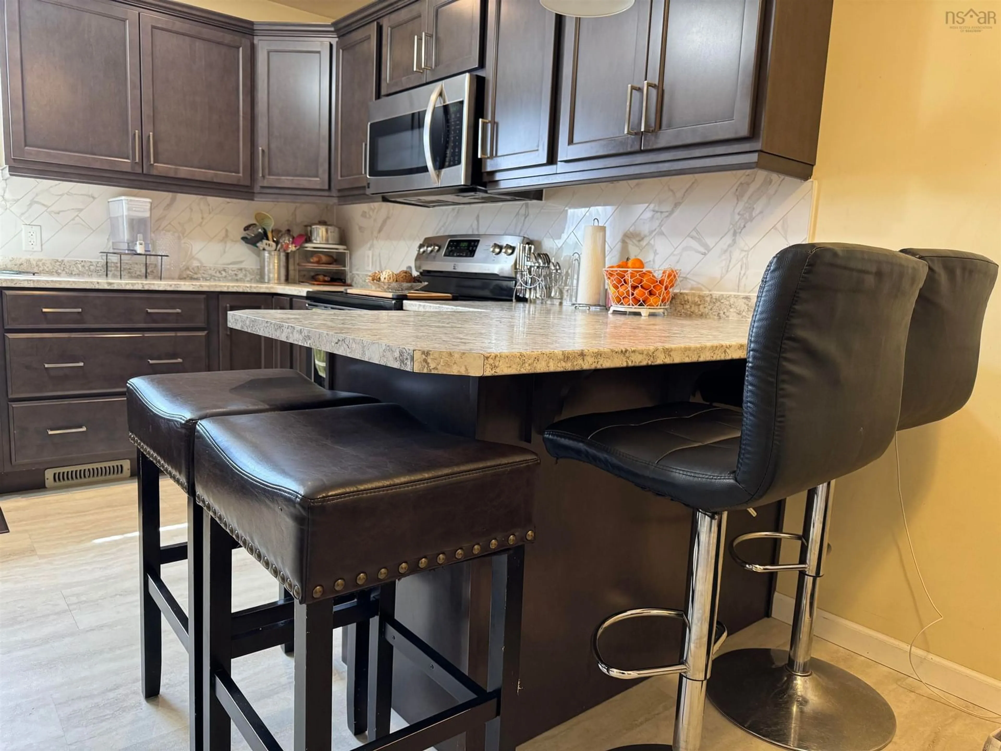 Open concept kitchen, ceramic/tile floor for 60 Beechwood Dr, Truro Nova Scotia B2N 1R6