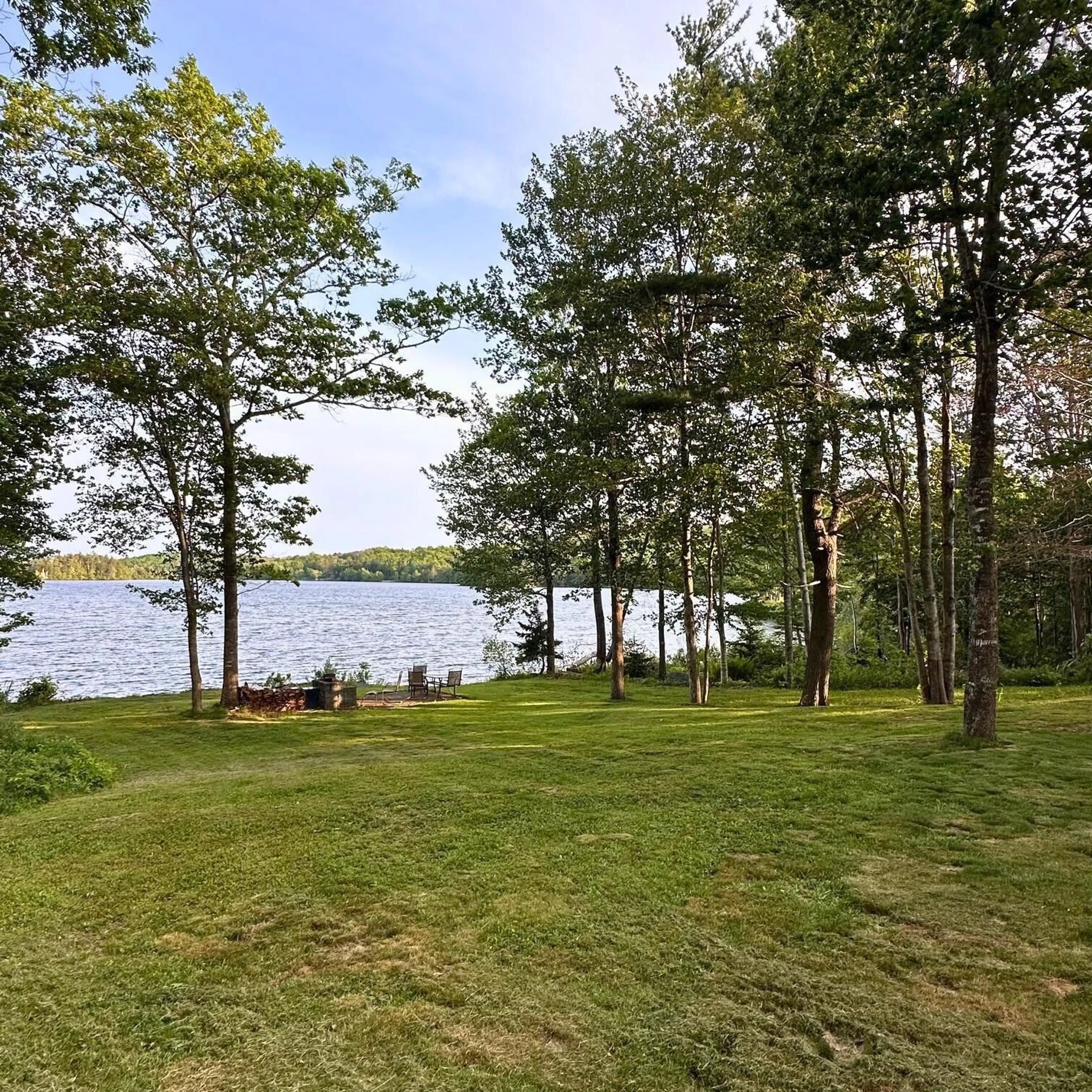 A pic from outside/outdoor area/front of a property/back of a property/a pic from drone, water/lake/river/ocean view for 211 Camperdown Rd, Hebbs Cross Nova Scotia B4V 0W8