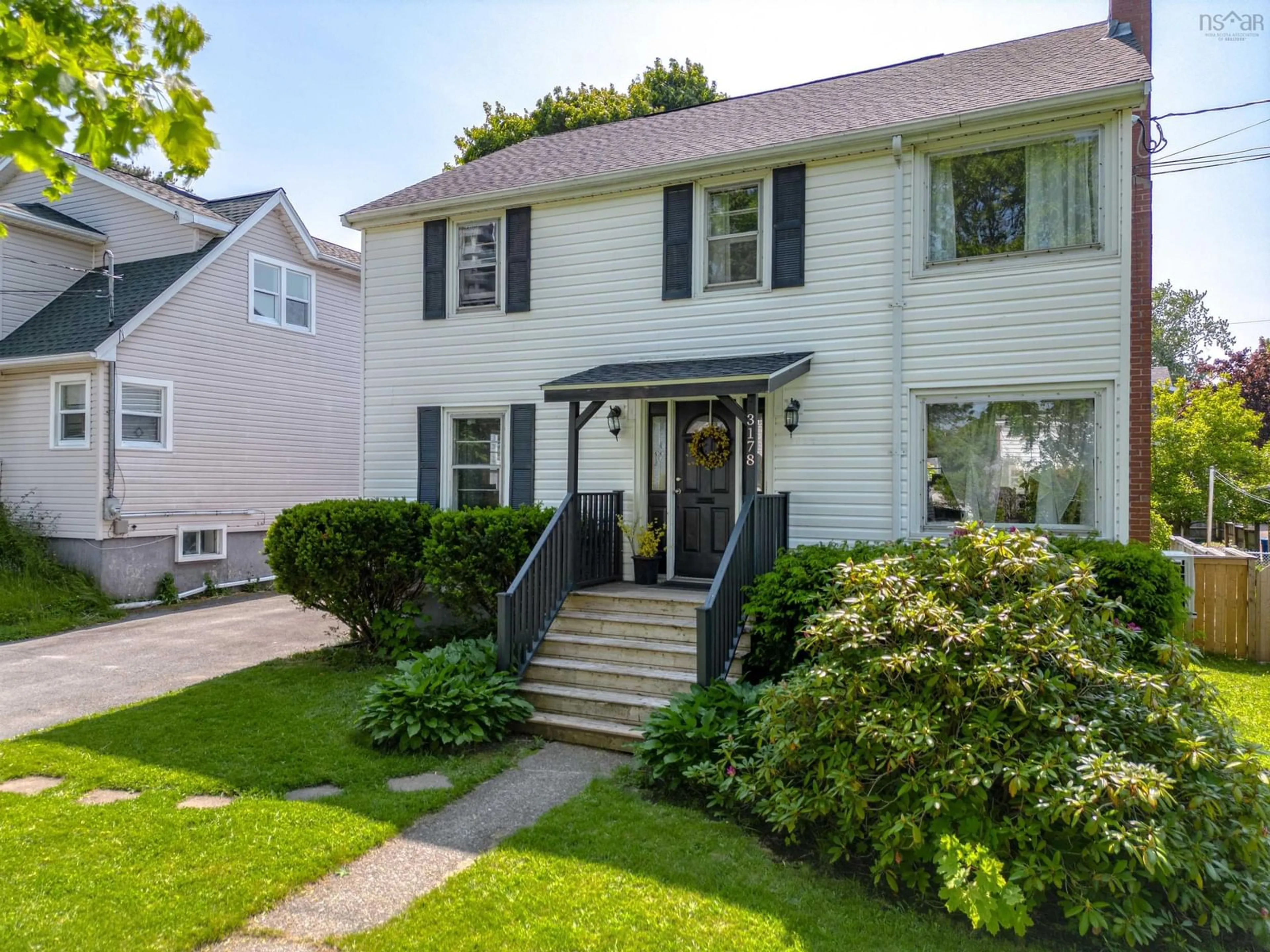 Home with vinyl exterior material, street for 3178 Mayfield Ave, Halifax Nova Scotia B3L 4B2