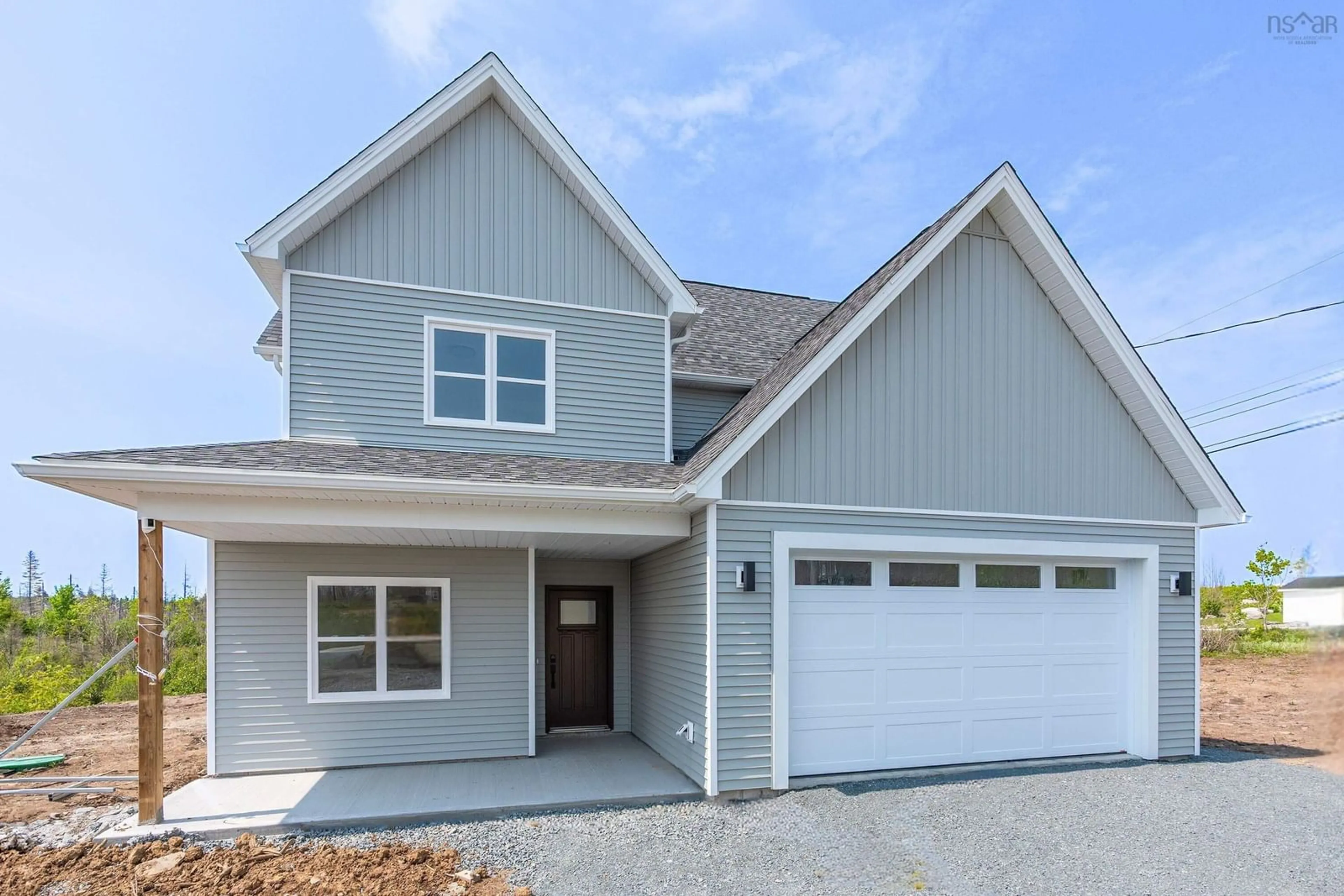 Home with vinyl exterior material, street for 500 Hemlock Dr, Upper Tantallon Nova Scotia B3Z 0B5